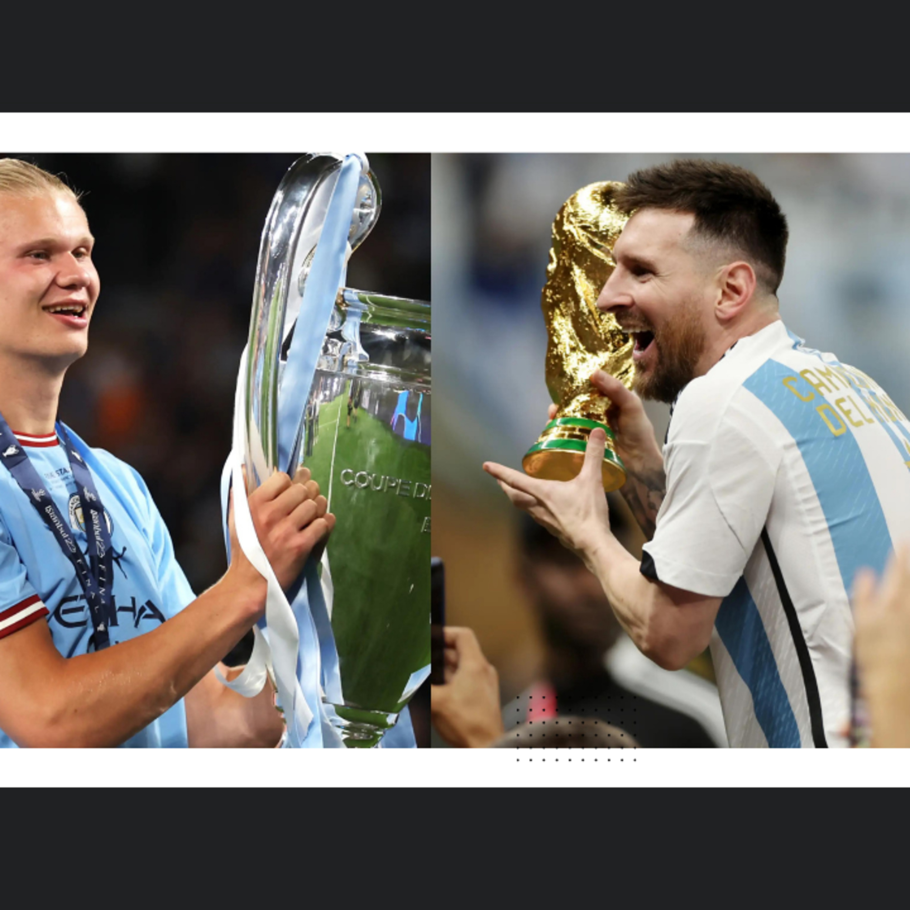 Who Deserves To Win The Ballon D'or? Messi or Haaland? episode artwork