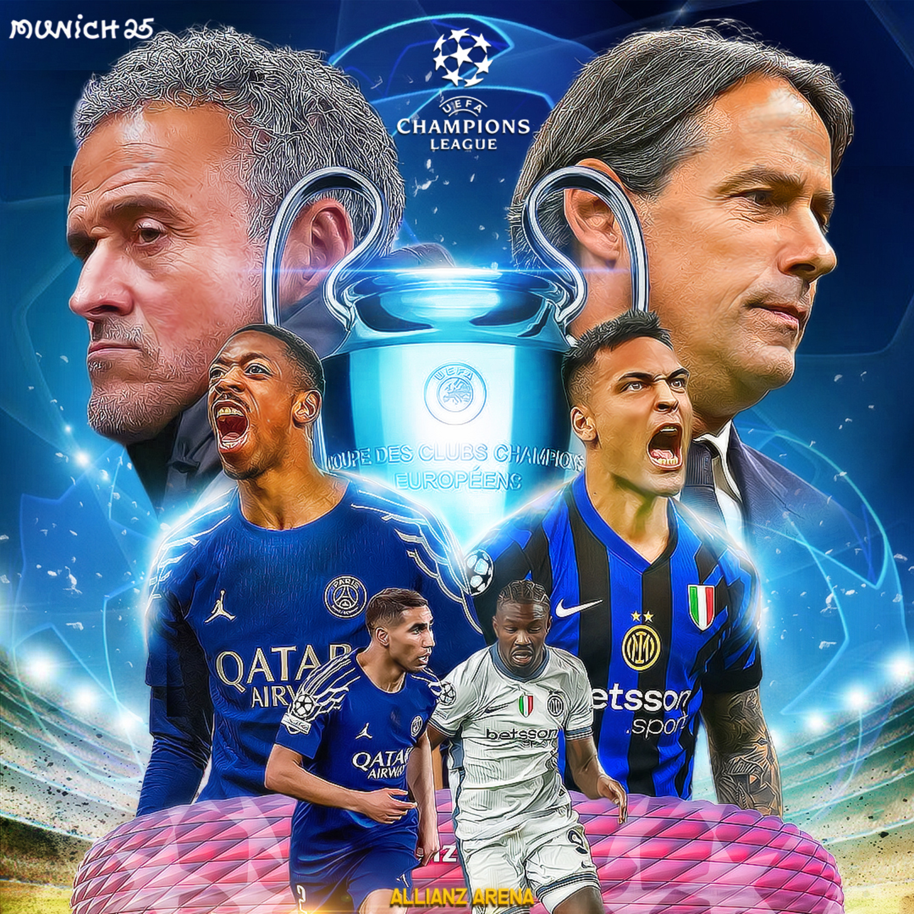 UCL Final: Will PSG complete football or do Inter need it more?