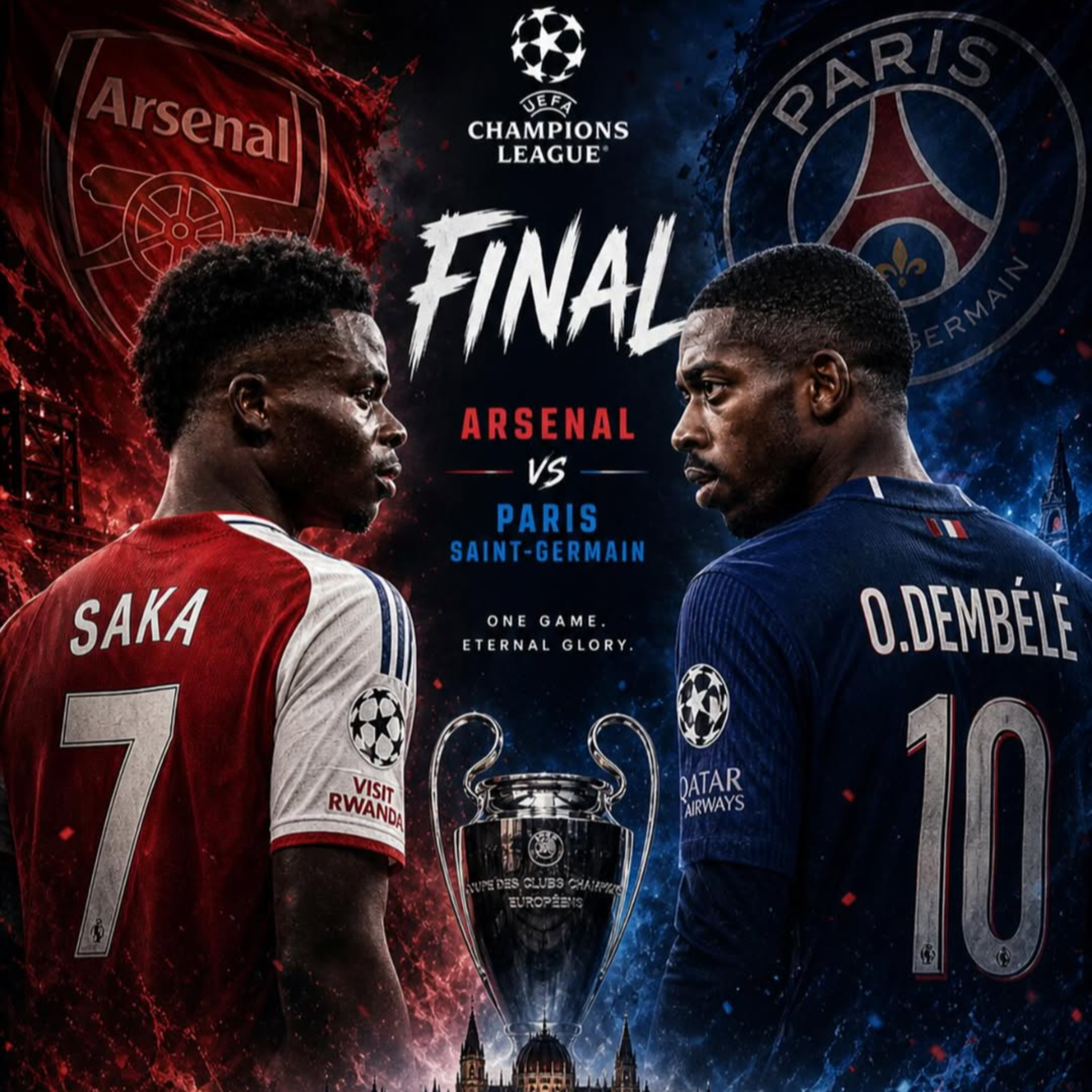 Can The Gunners Stop PSG? || Arsenal vs PSG || Champions League Final Preview episode artwork