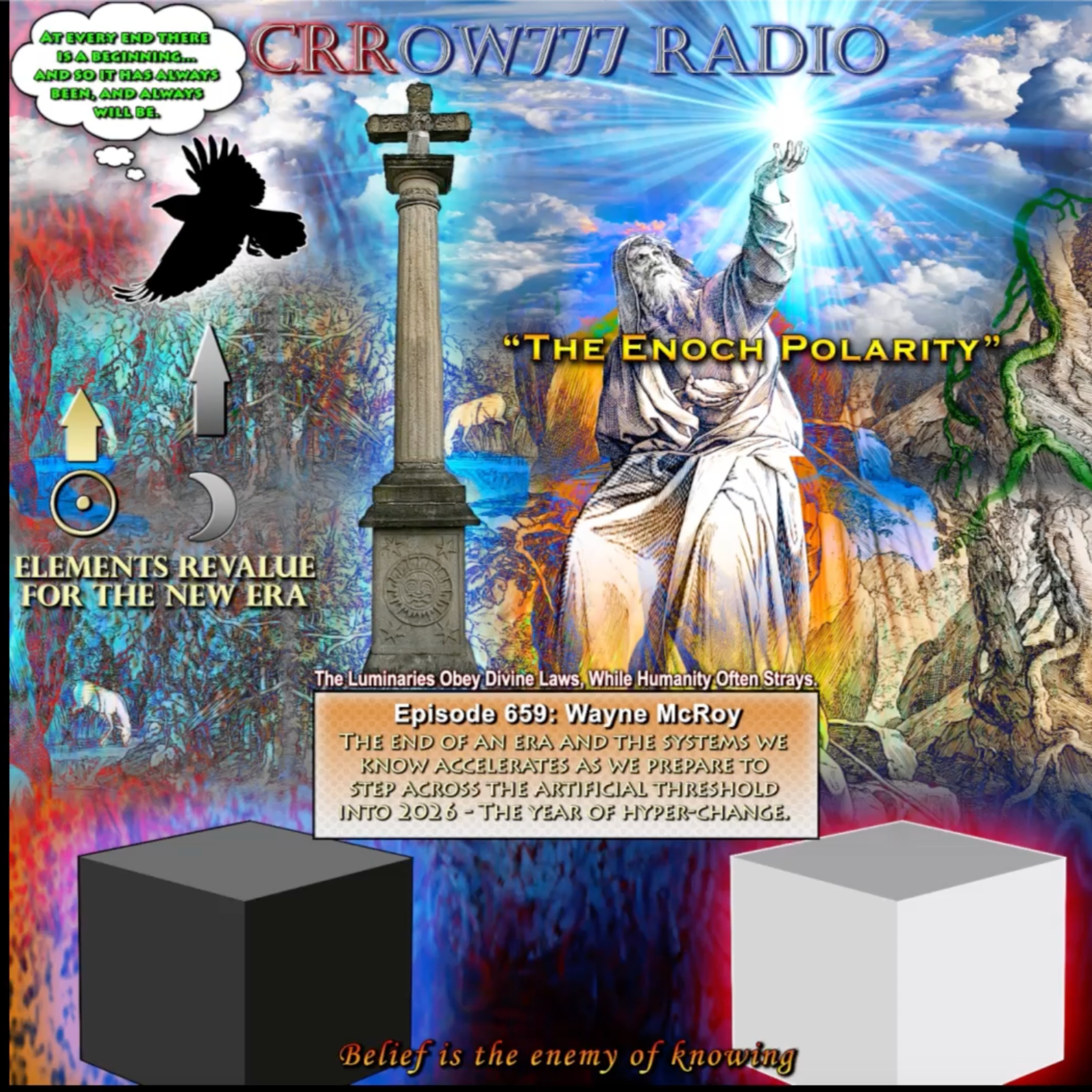 The Blind Man is King while We Ignore Spirit & Soul - Crrow777Radio Episode #659