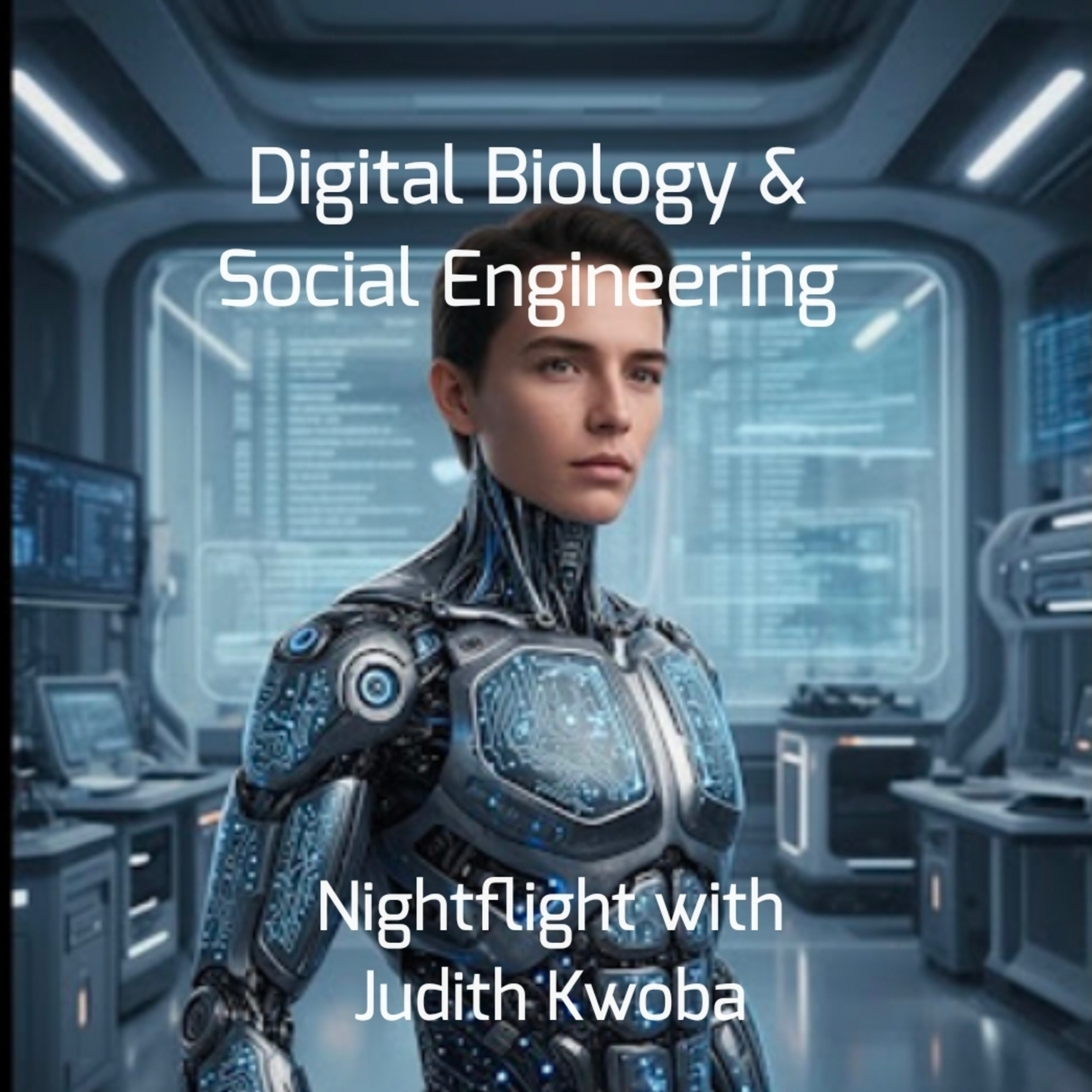 Digital Biology & Social Engineering - Nightflight with Judith Kwoba episode artwork
