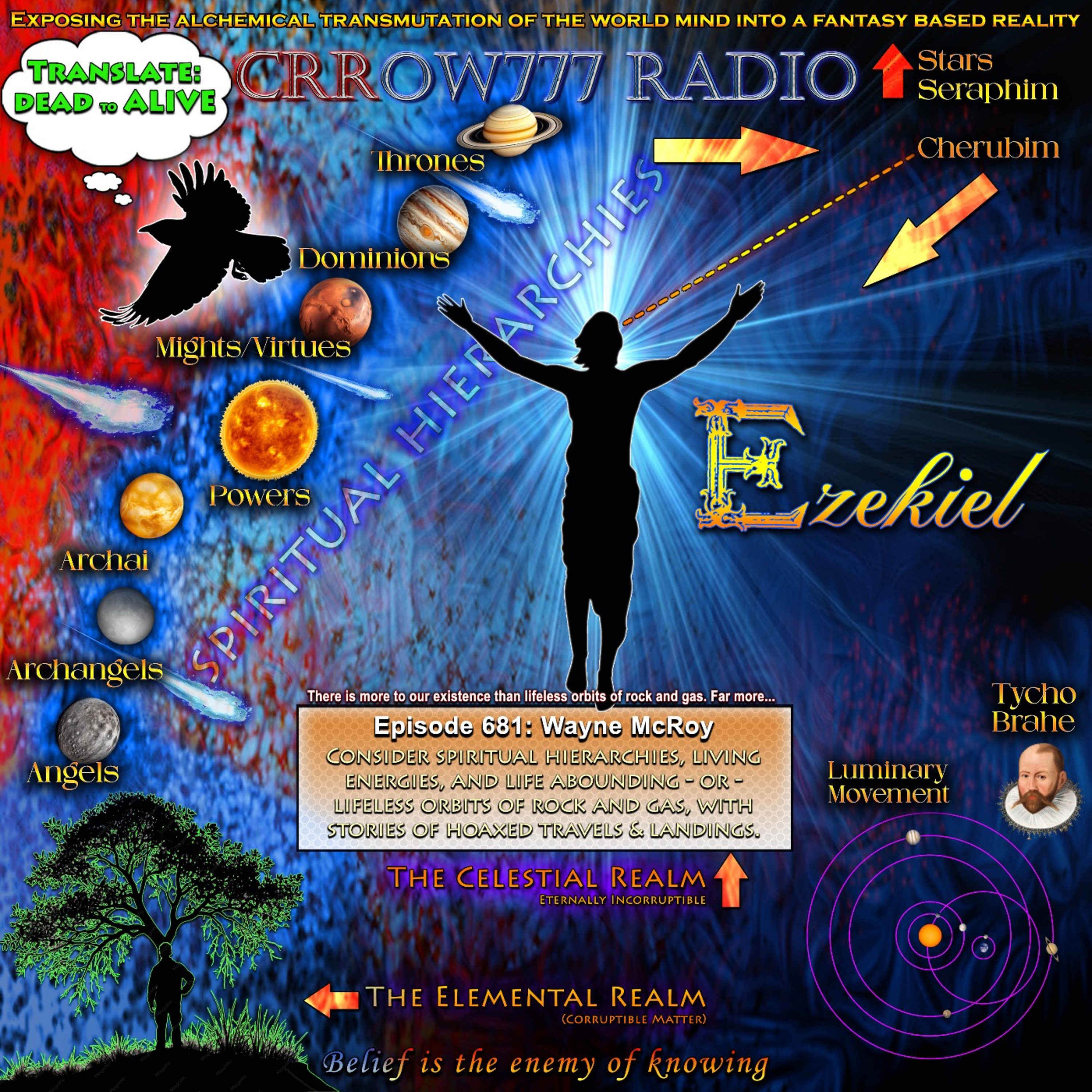 Ezekiel & the Skyclock Using Elemental Thinking - Crrow777Radio - Episode #681 (Hour 1) episode artwork