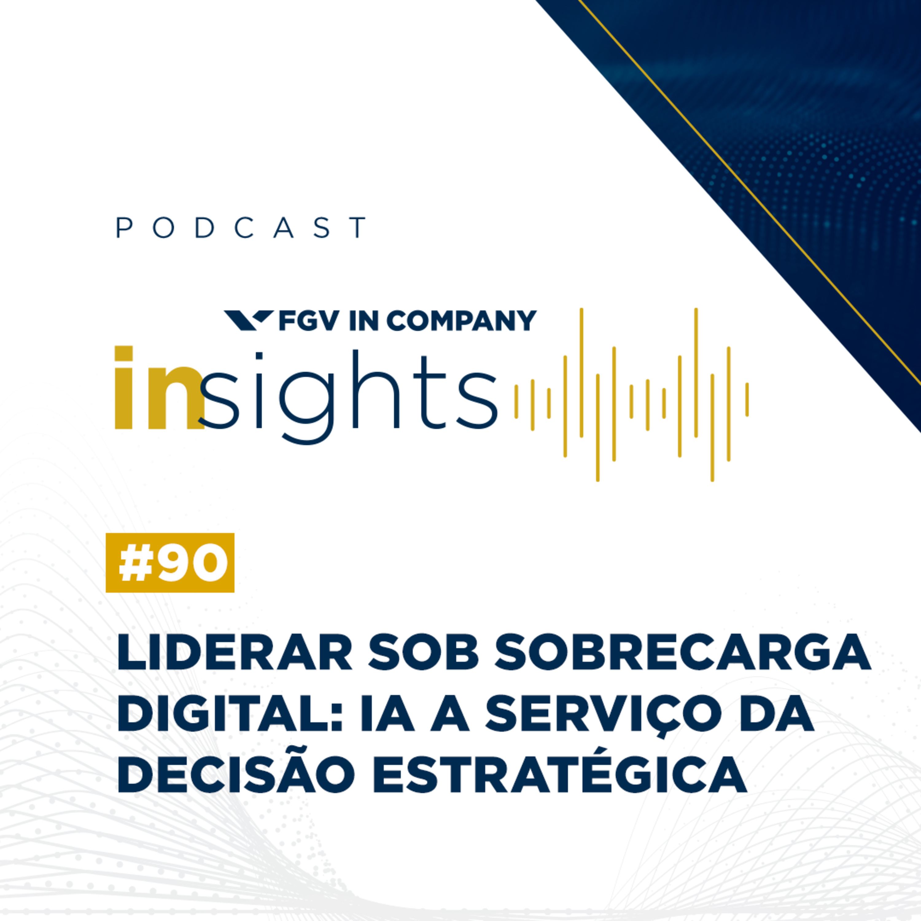 #90 - Liderar Sob Sobrecarga Digital: IA a Serviço da Decisão Estratégica, com Felipe Fortunato e Rodrigo Gimenez episode artwork