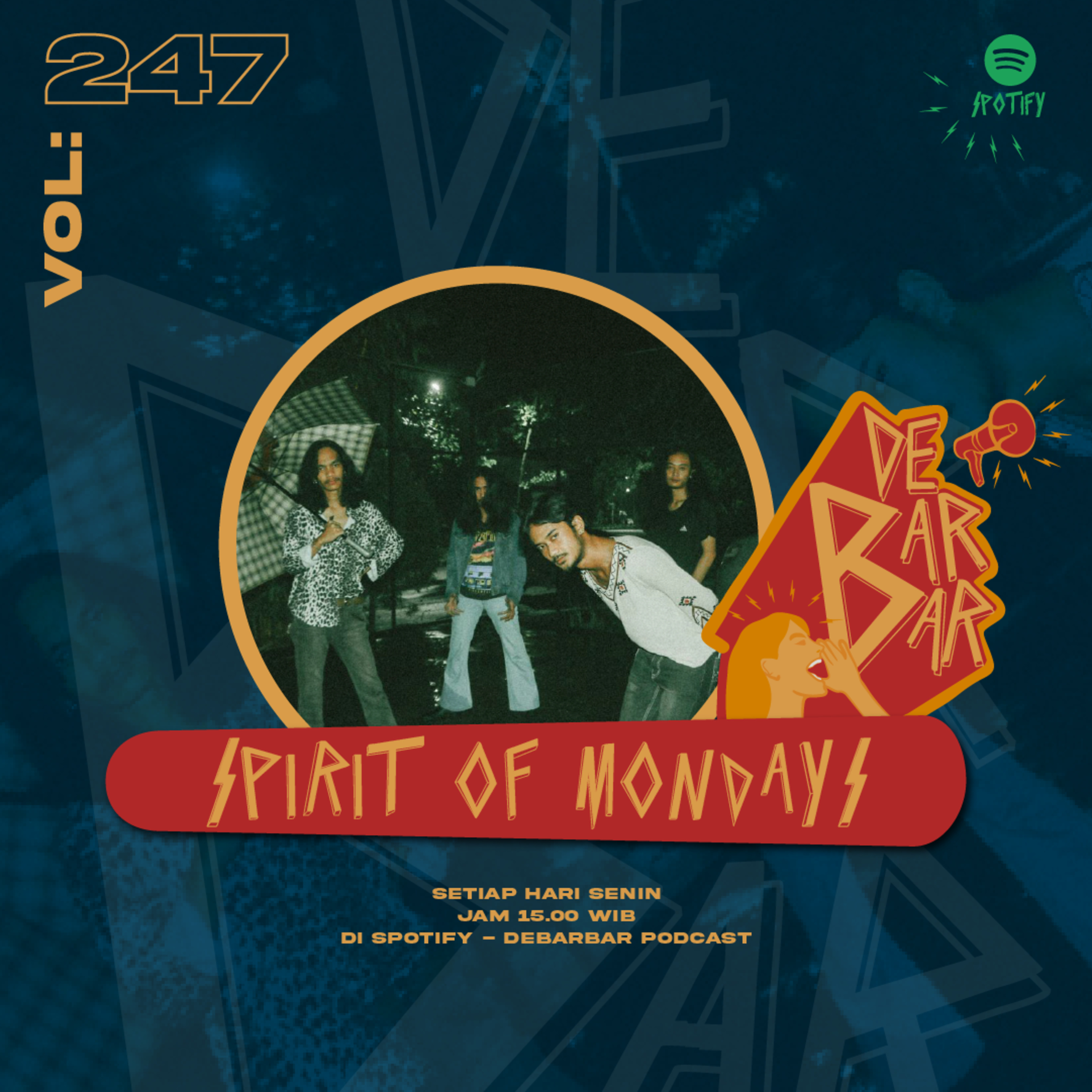 DeBarBar Vol. 247: Spirit of Mondays episode artwork