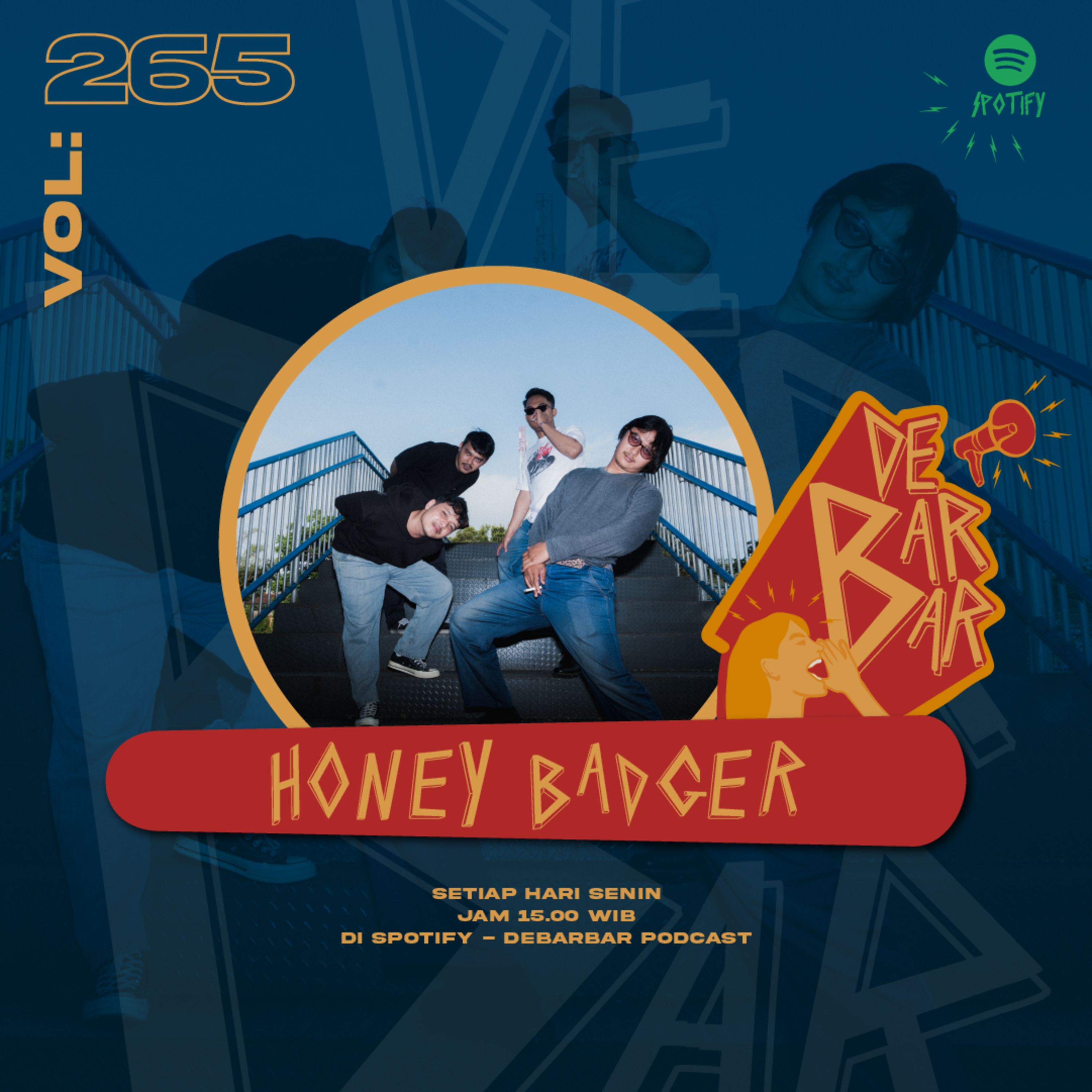 DeBarBar Vol. 265: Honey Badger episode artwork