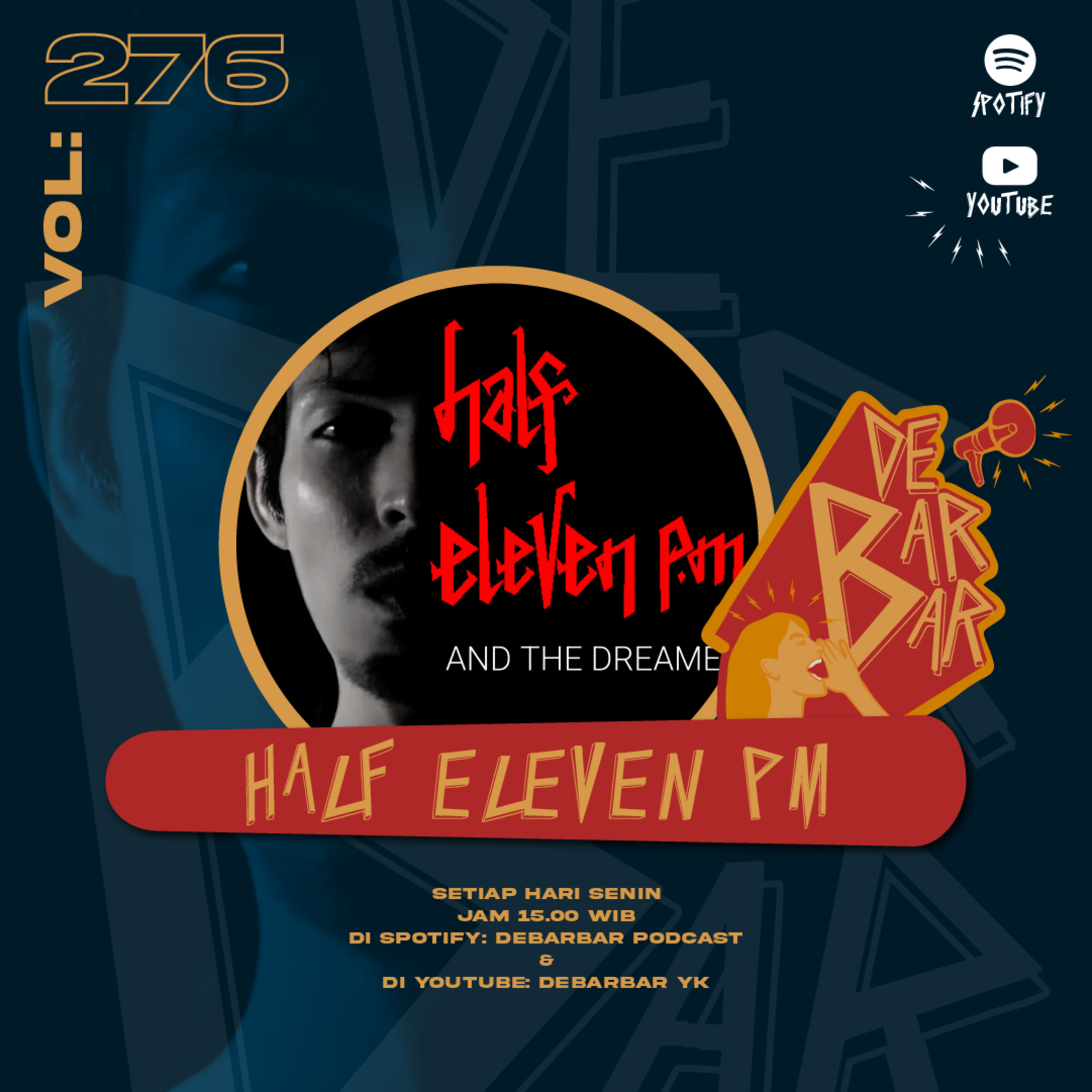 DeBarBar Vol.276: Half Eleven PM episode artwork