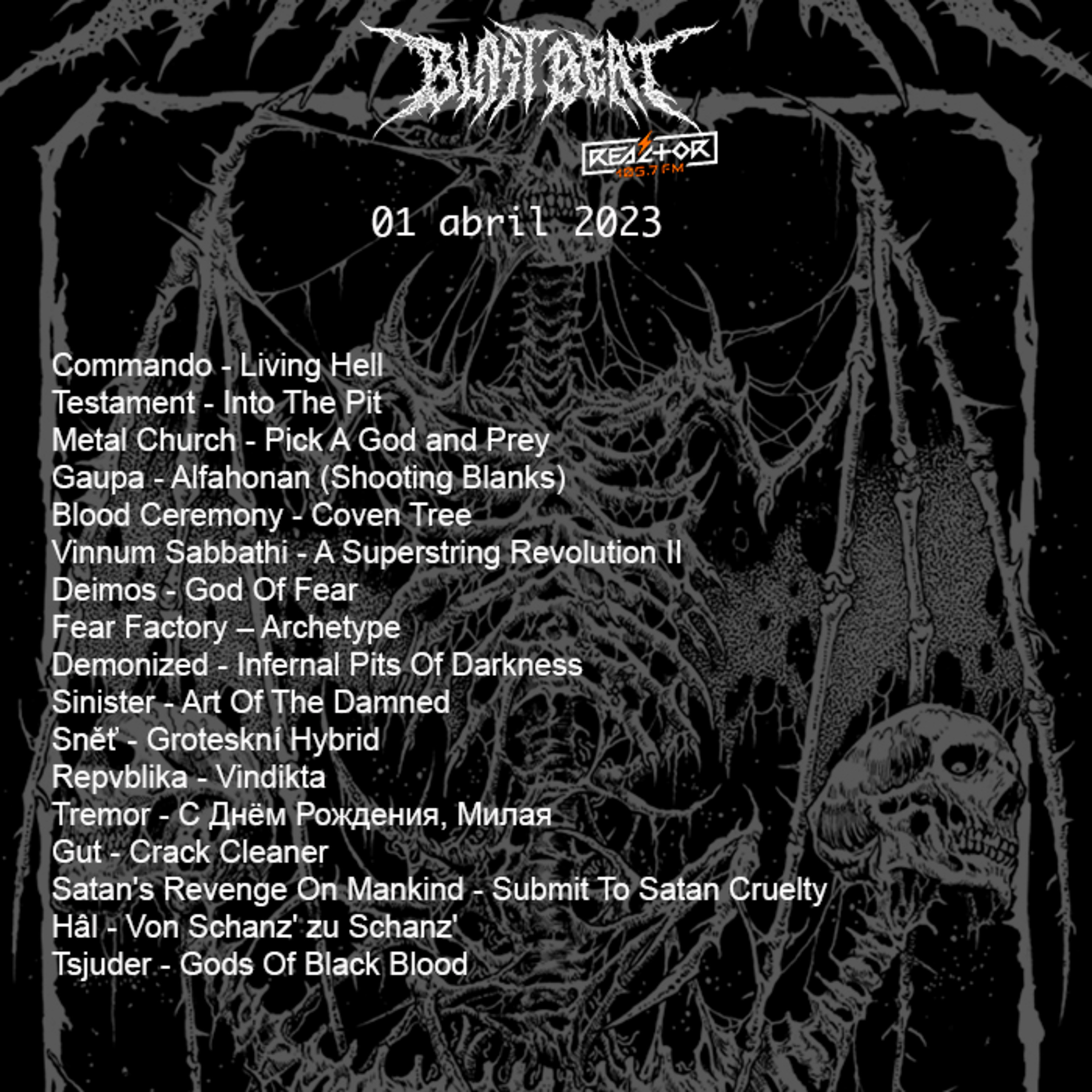 Portada de Blast Beat 105