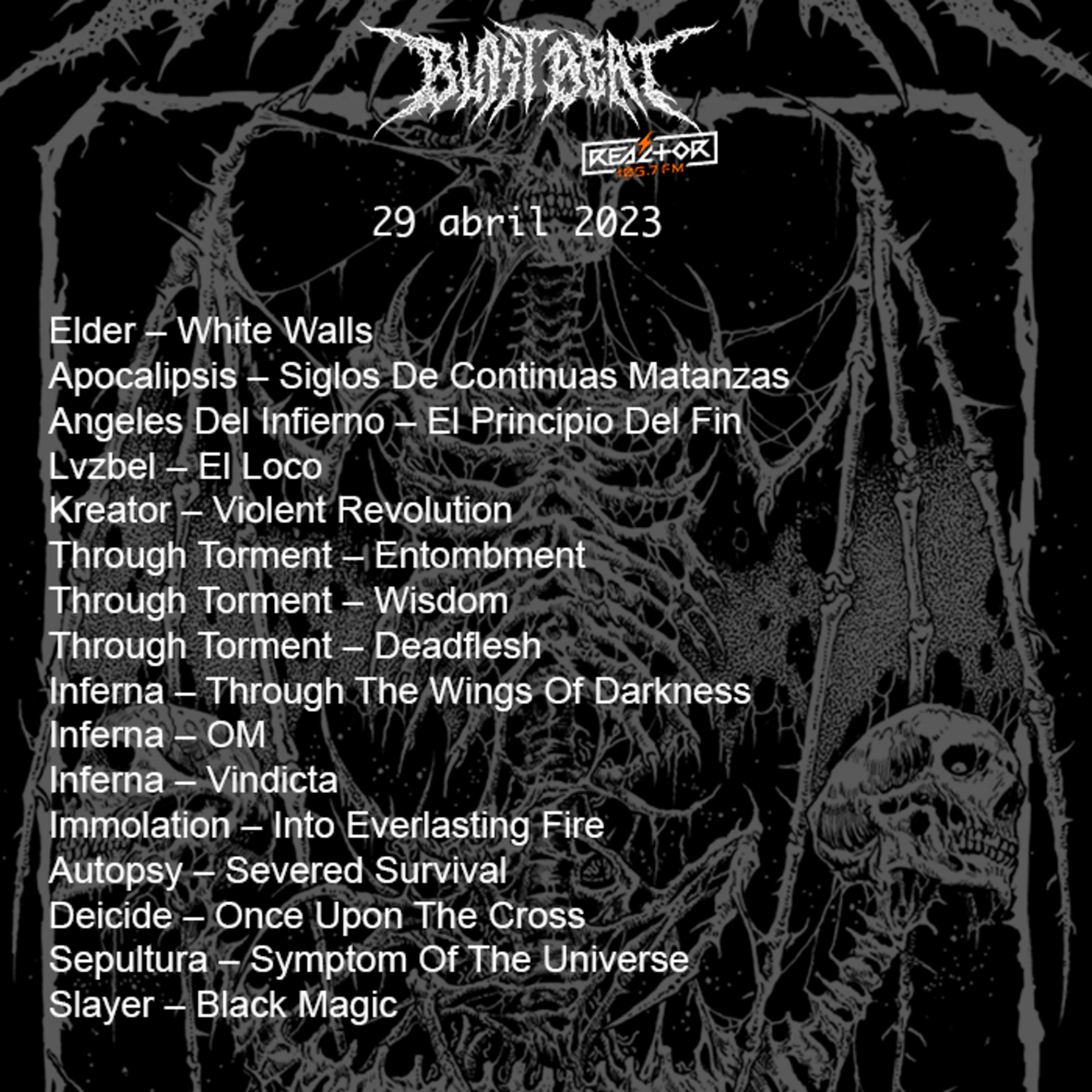 Portada de Blast Beat 105