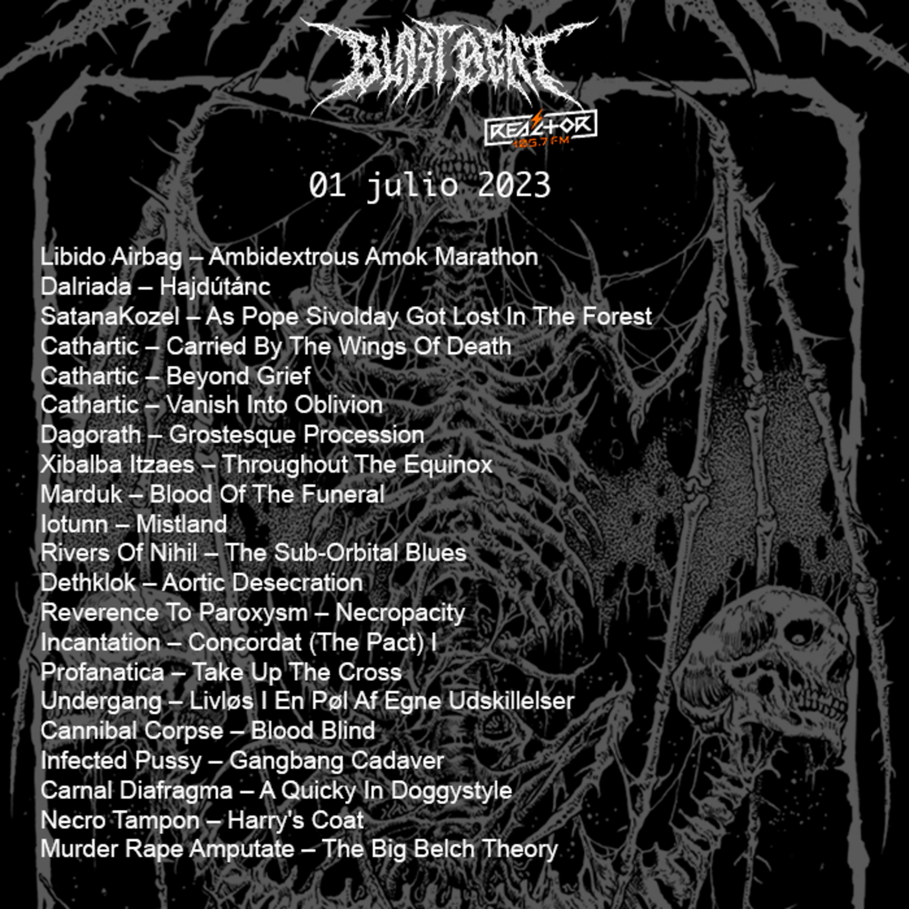 Portada de Blast Beat 105