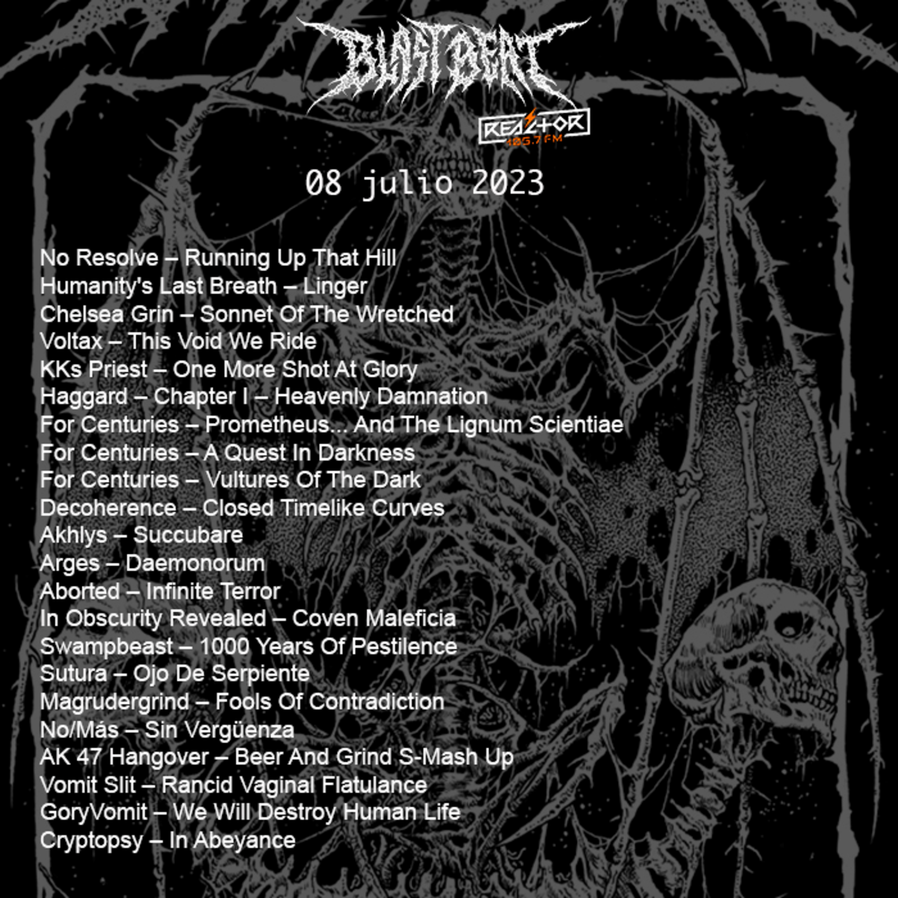 Portada de Blast Beat 105