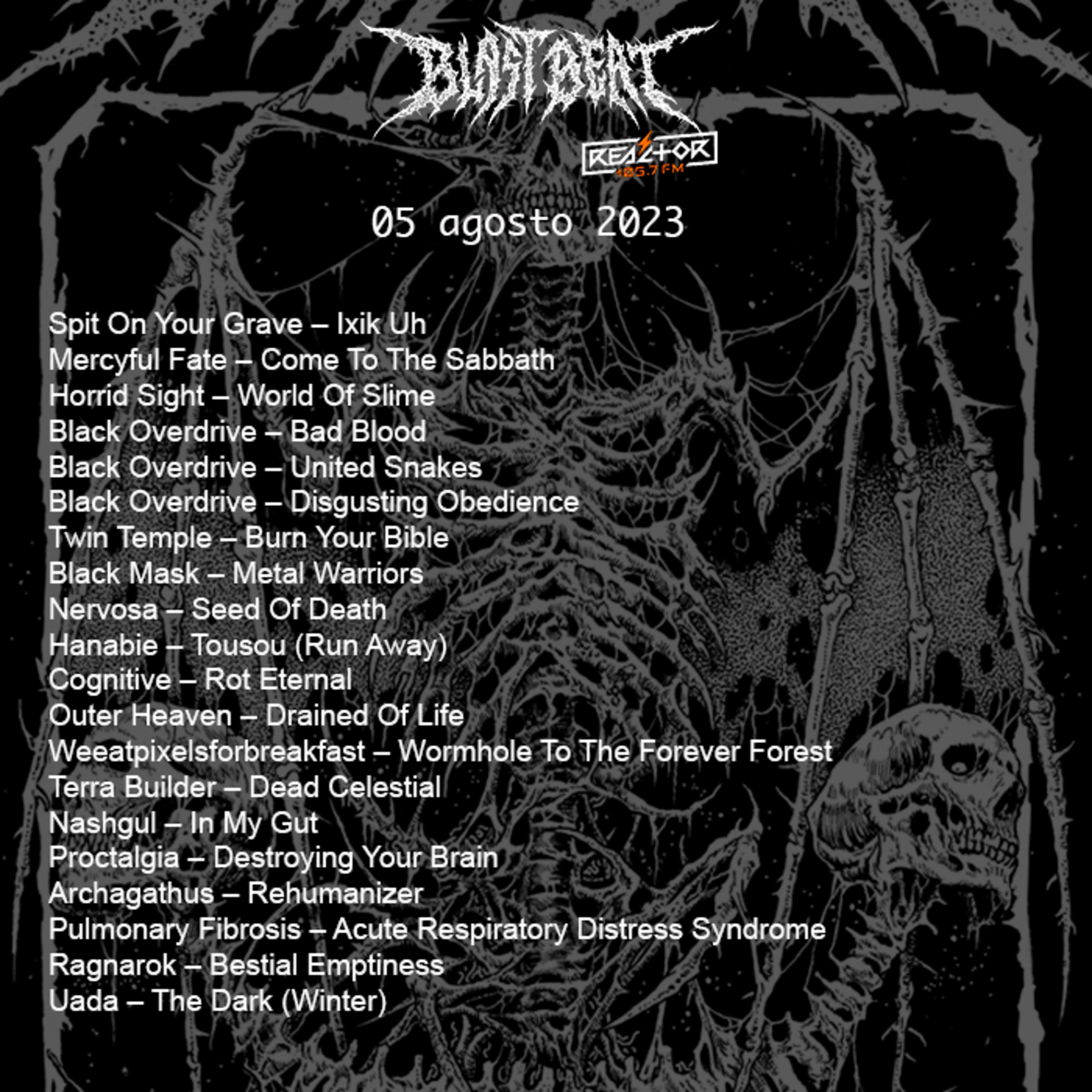 Portada de Blast Beat 105