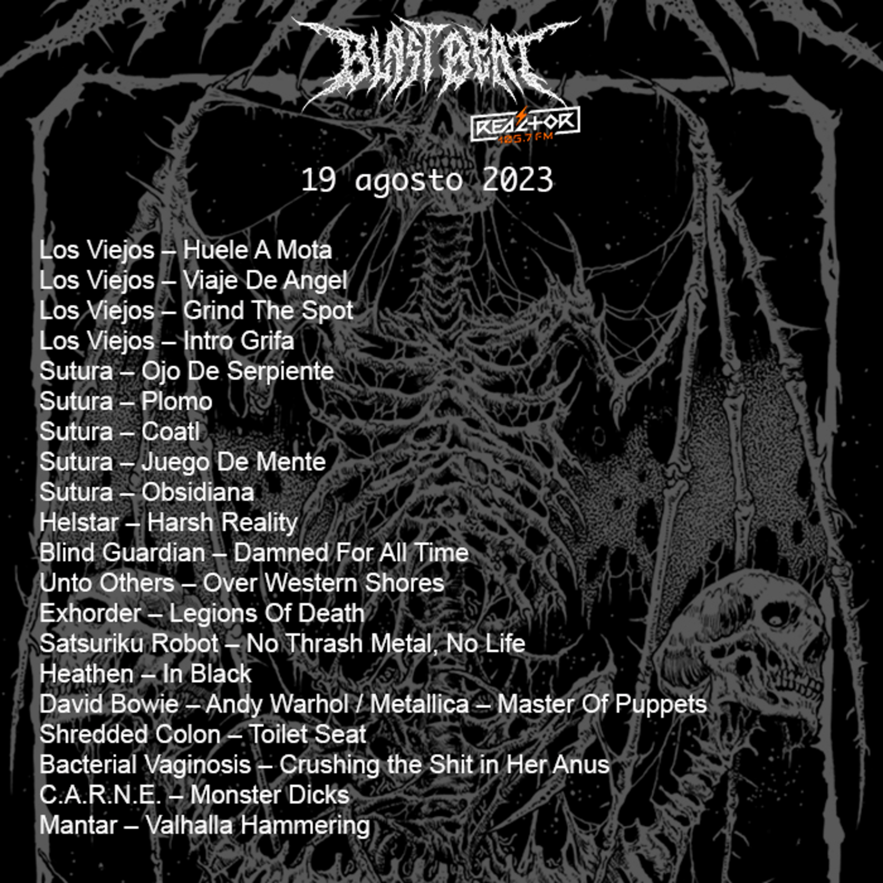 Portada de Blast Beat 105