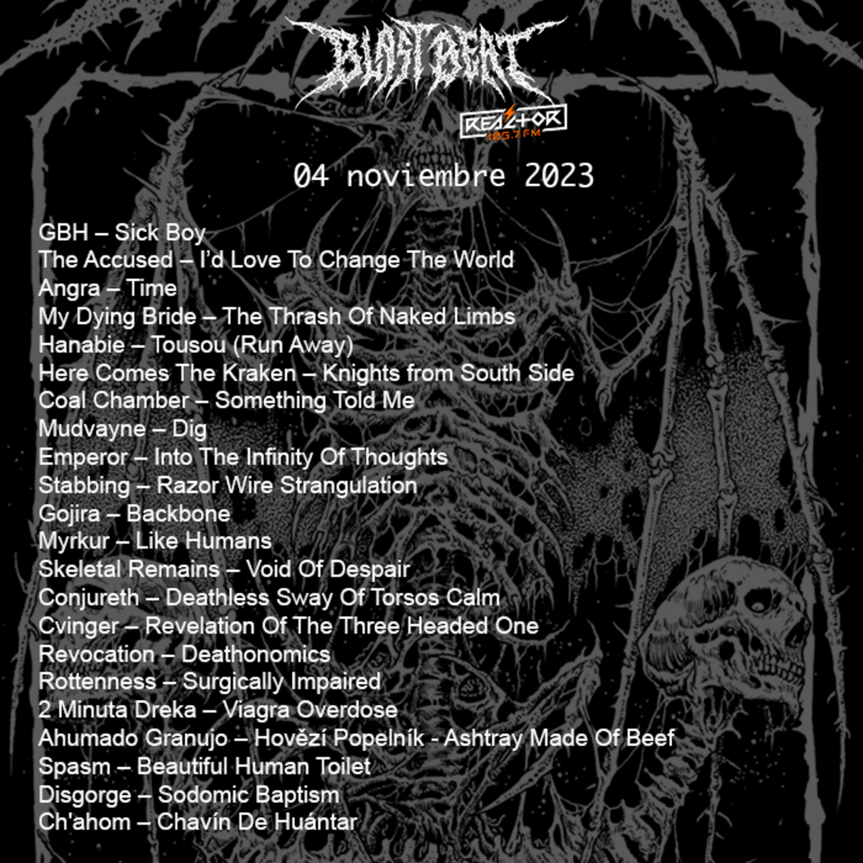 Portada de Blast Beat 105