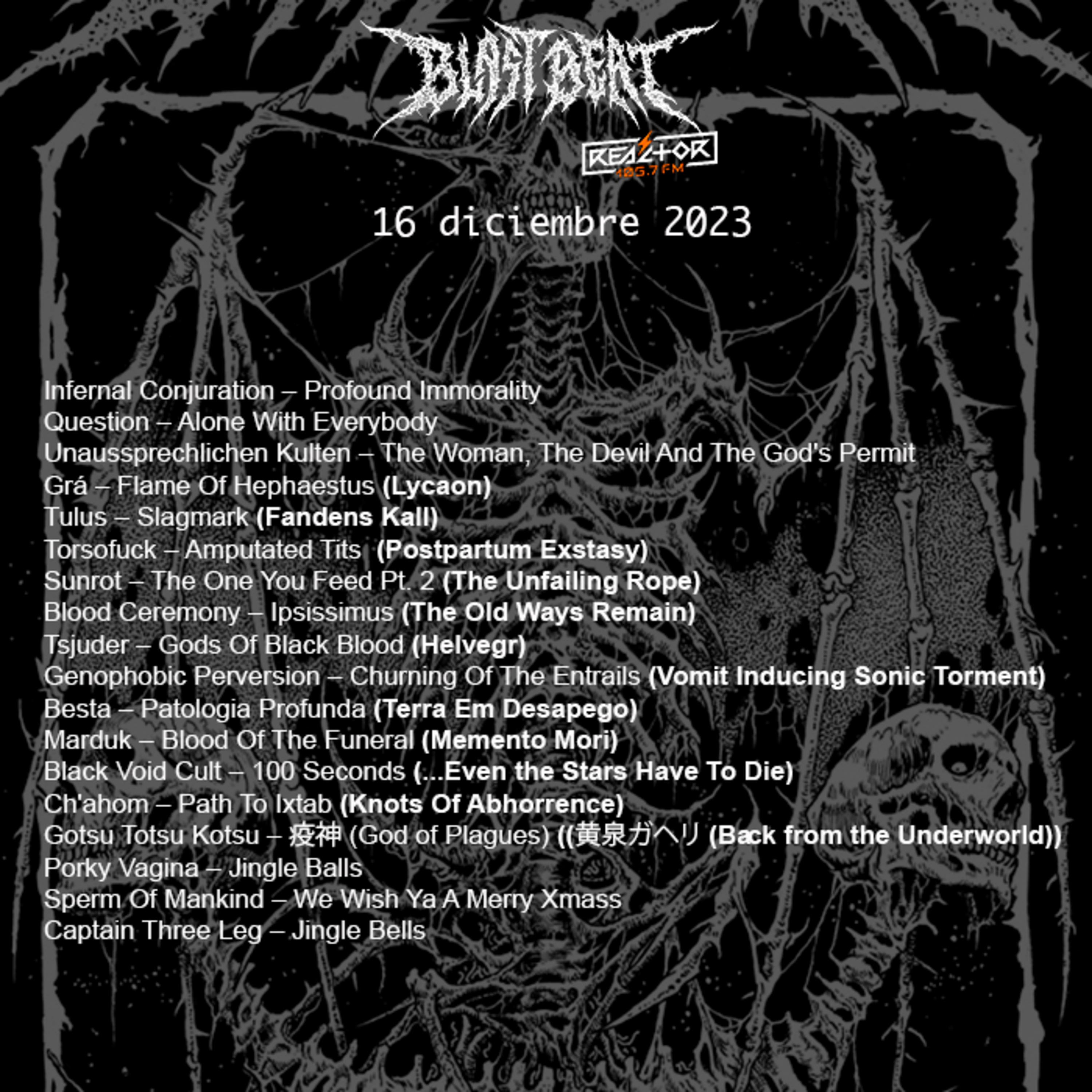 Portada de Blast Beat 105