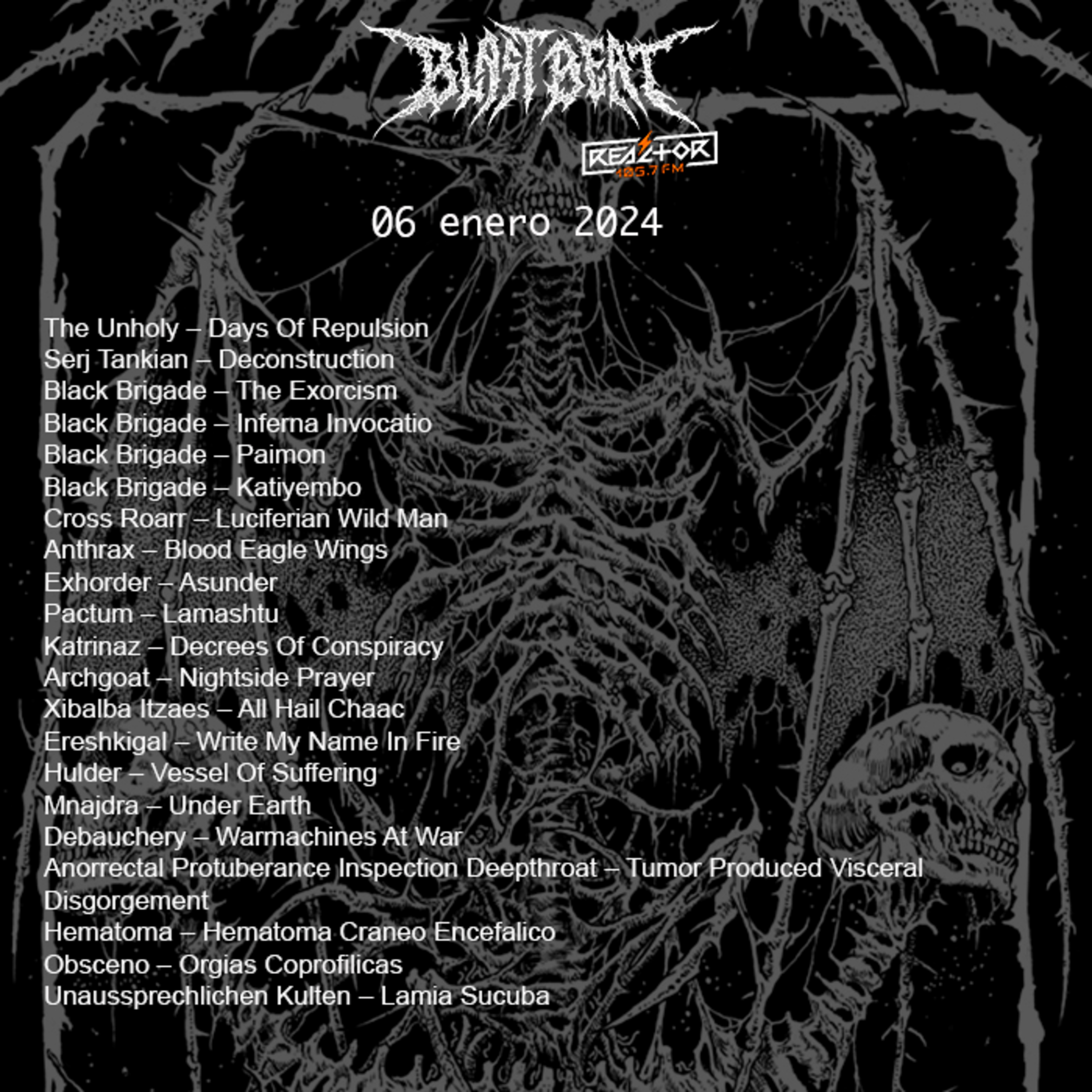 Portada de Blast Beat 105