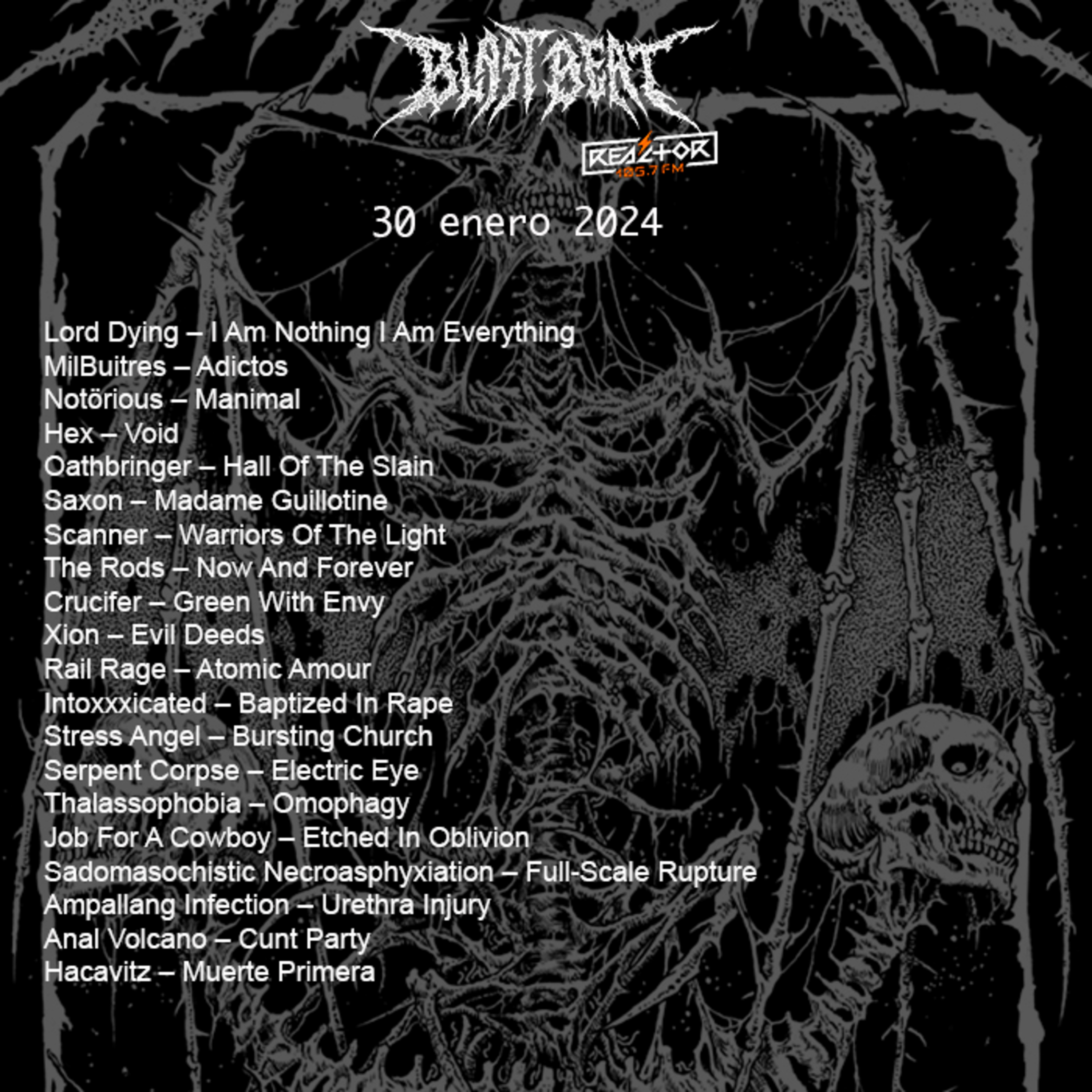 Portada de Blast Beat 105