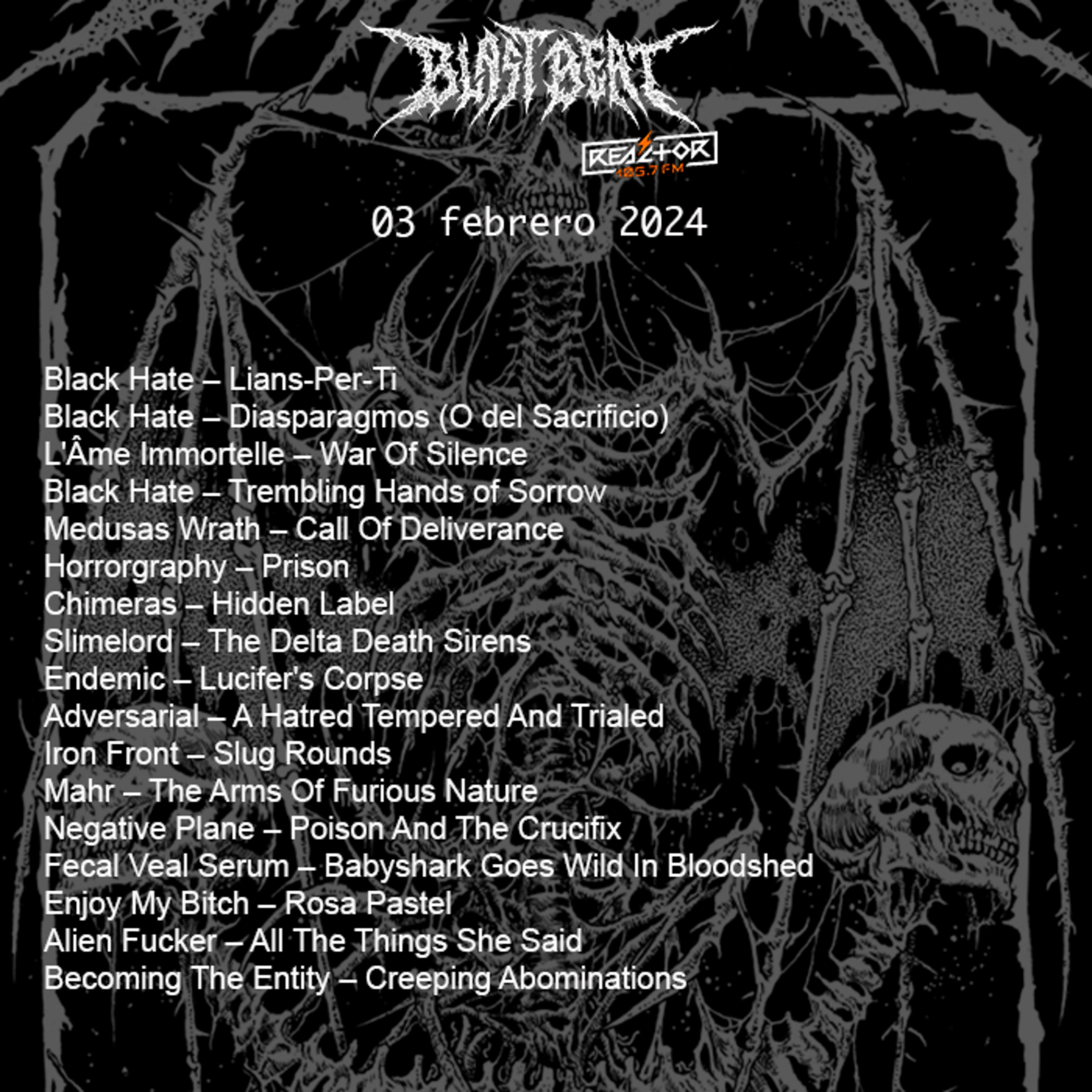 Portada de Blast Beat 105