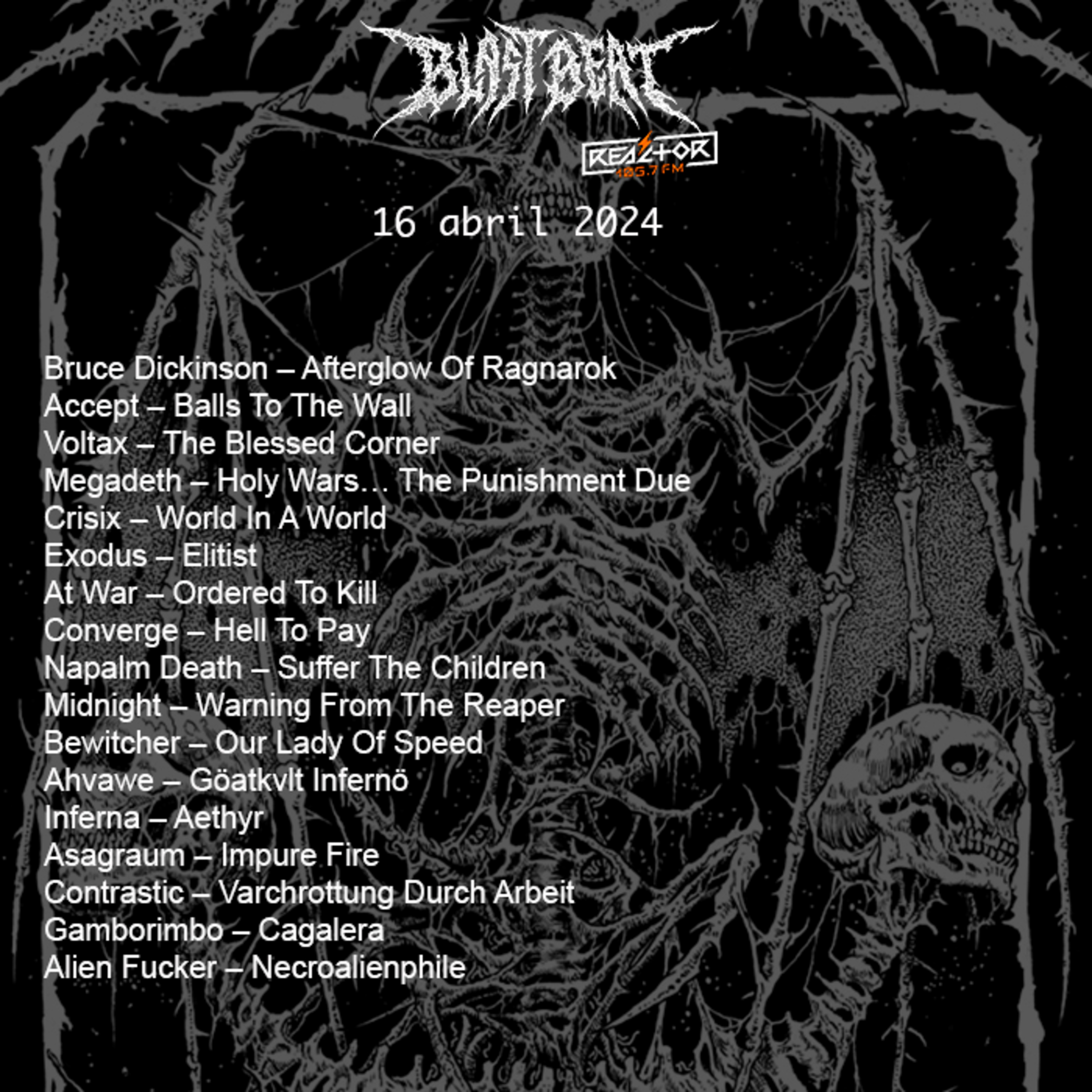 Portada de Blast Beat 105