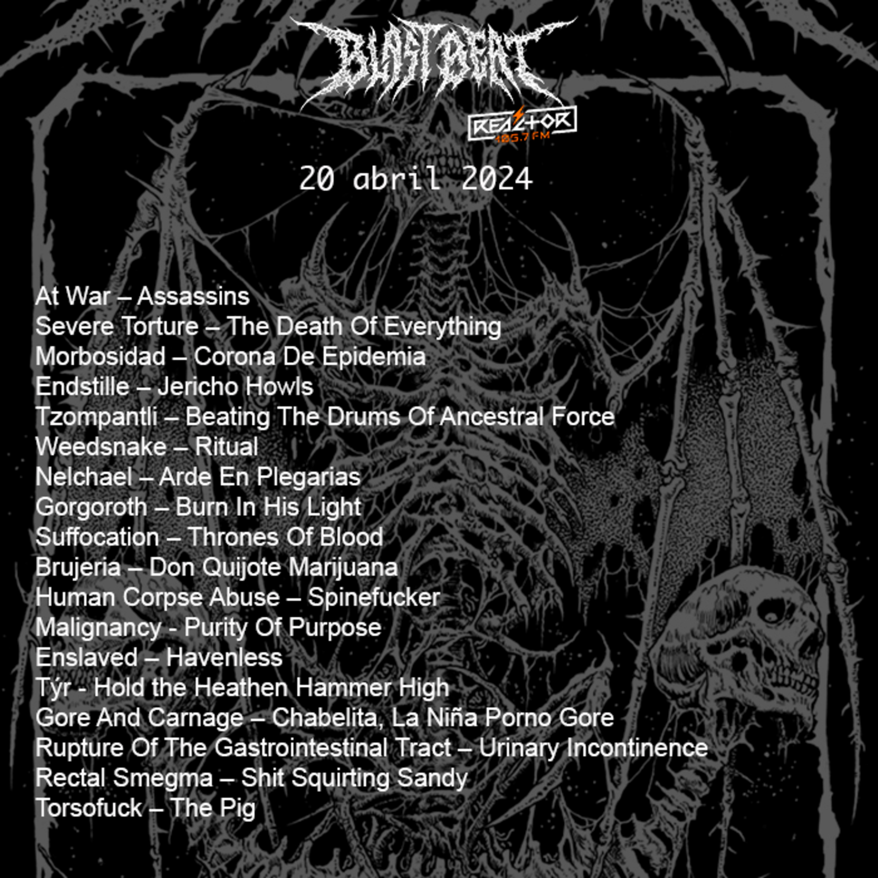Portada de Blast Beat 105