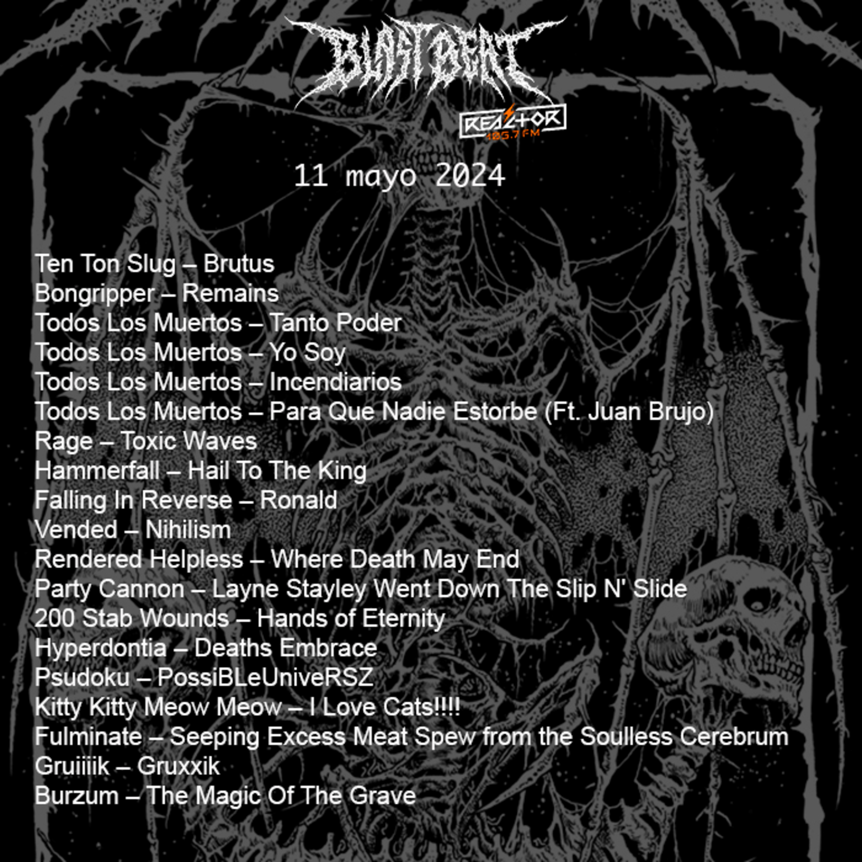Portada de Blast Beat 105