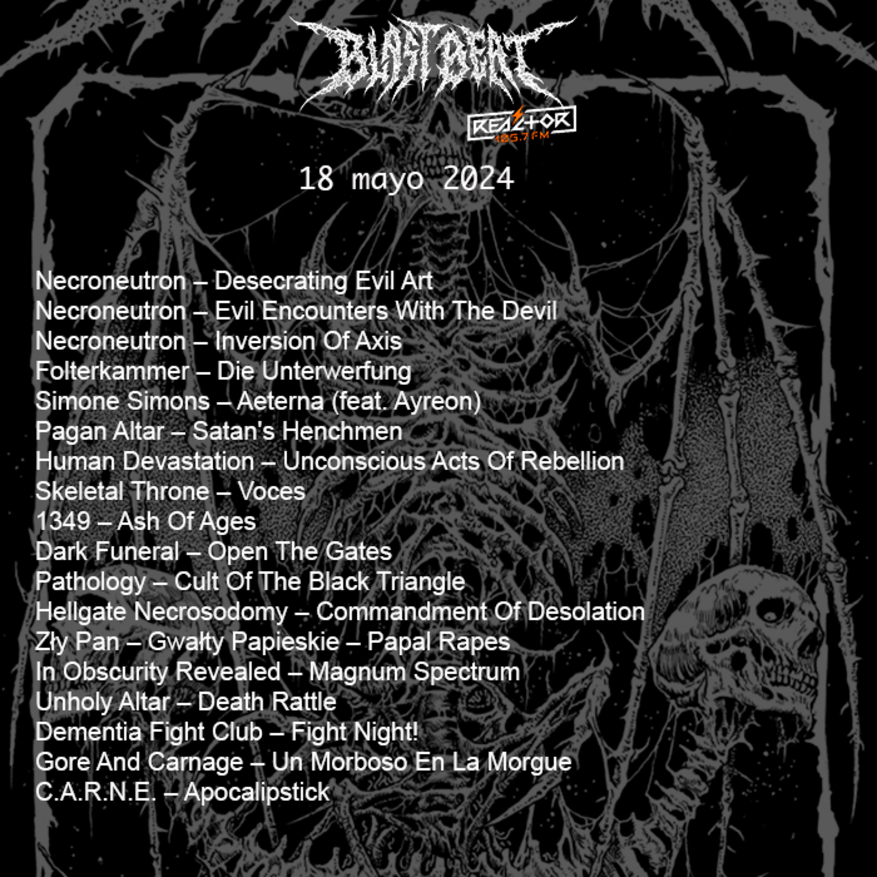 236 Blast Beat 105 - 18 mayo 2024 episode artwork