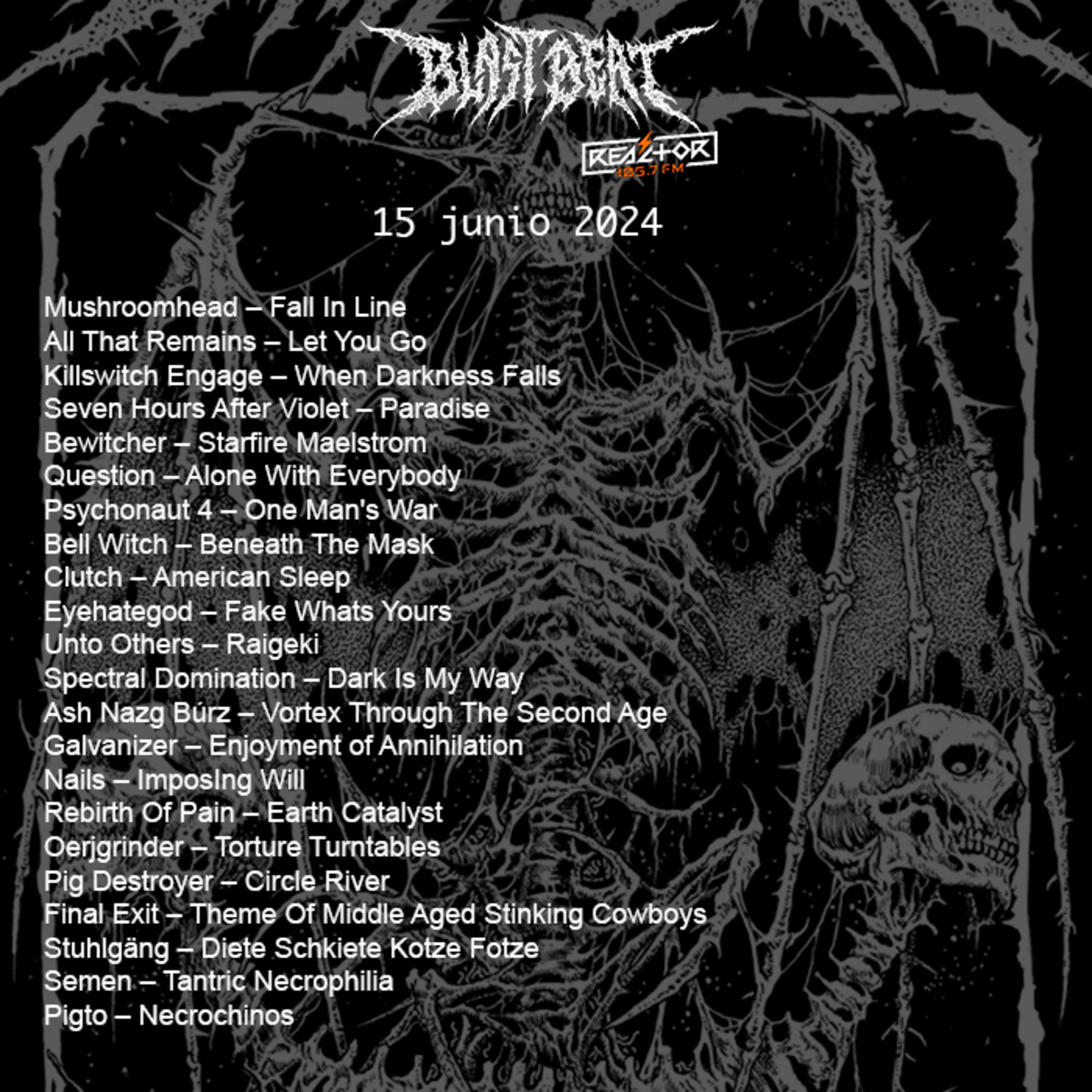 Portada de Blast Beat 105