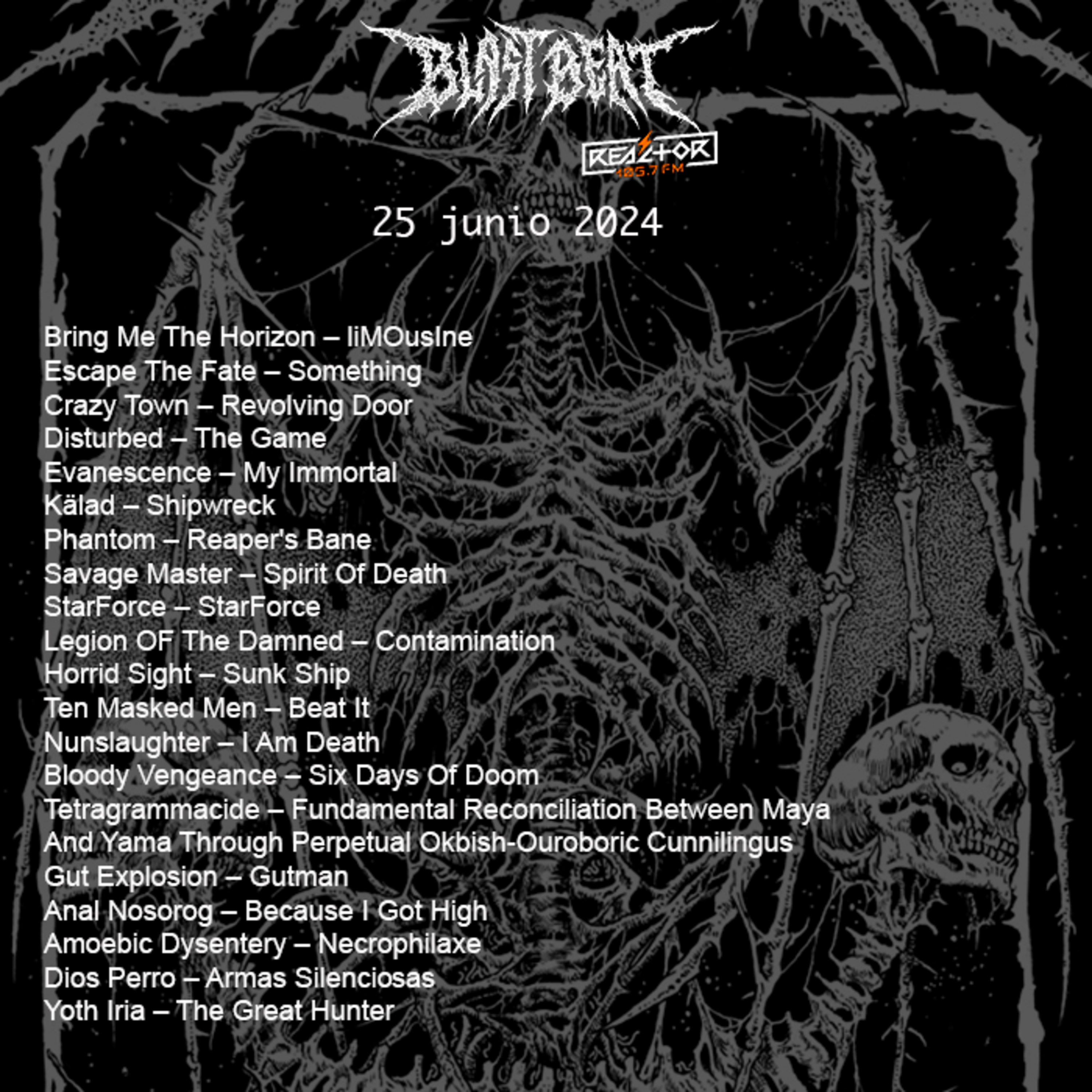 Portada de Blast Beat 105
