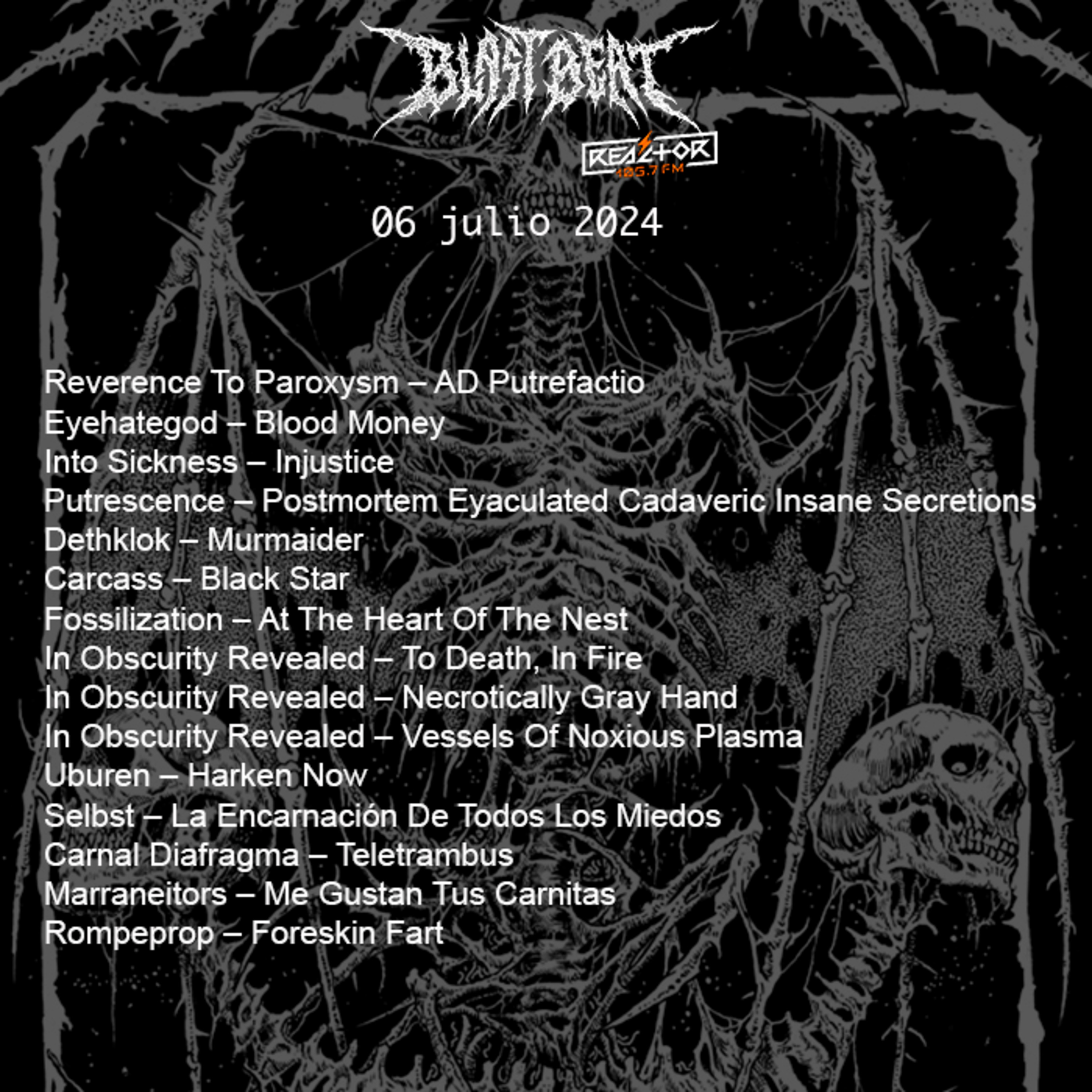 Portada de Blast Beat 105