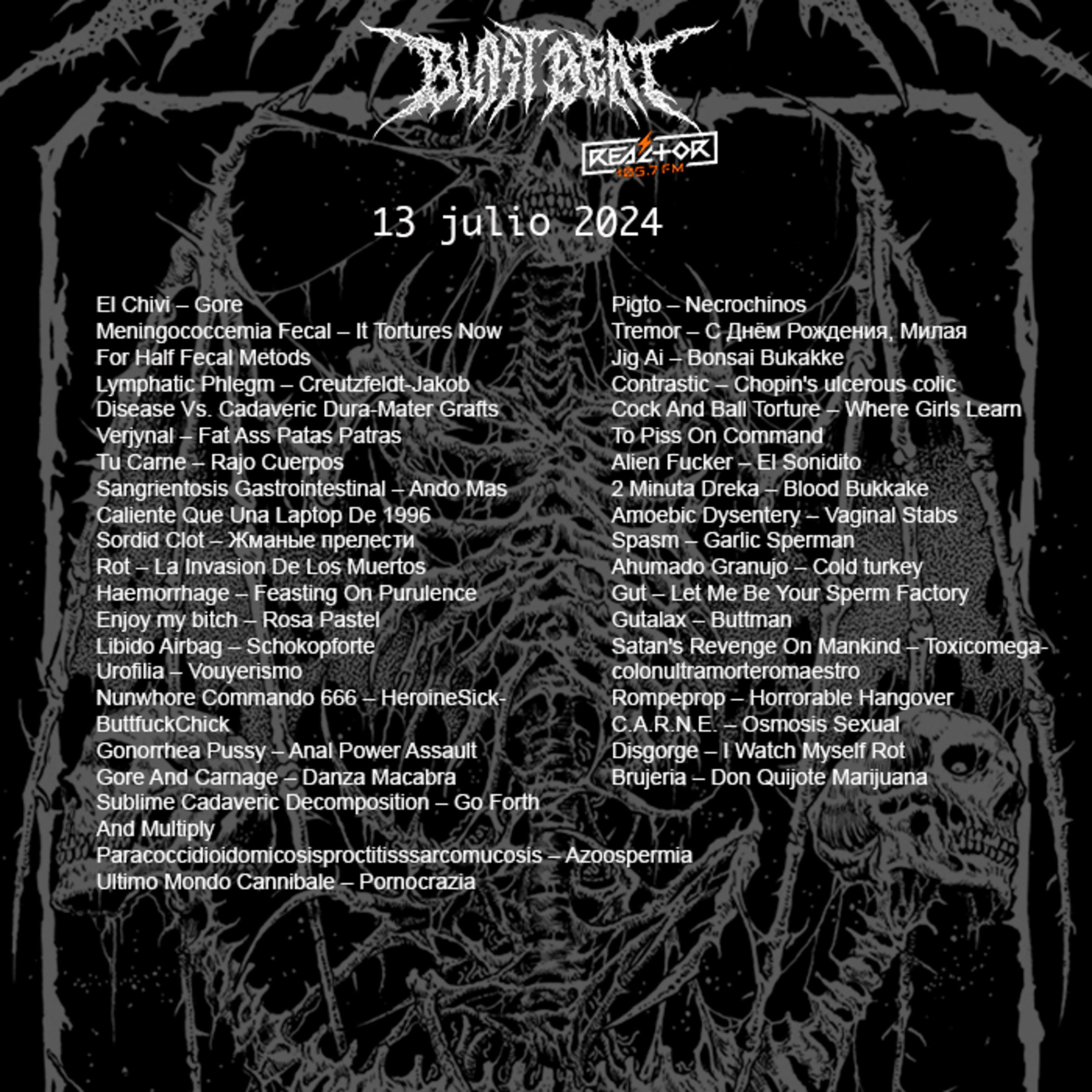 Portada de Blast Beat 105