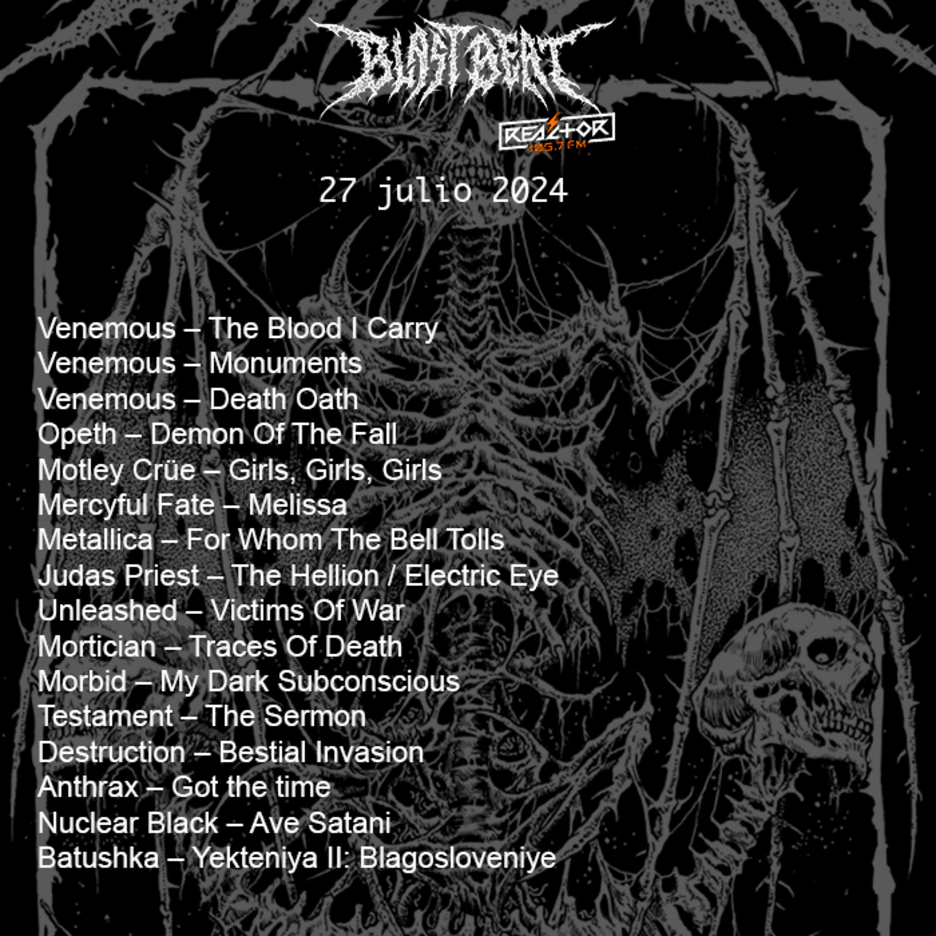 Portada de Blast Beat 105