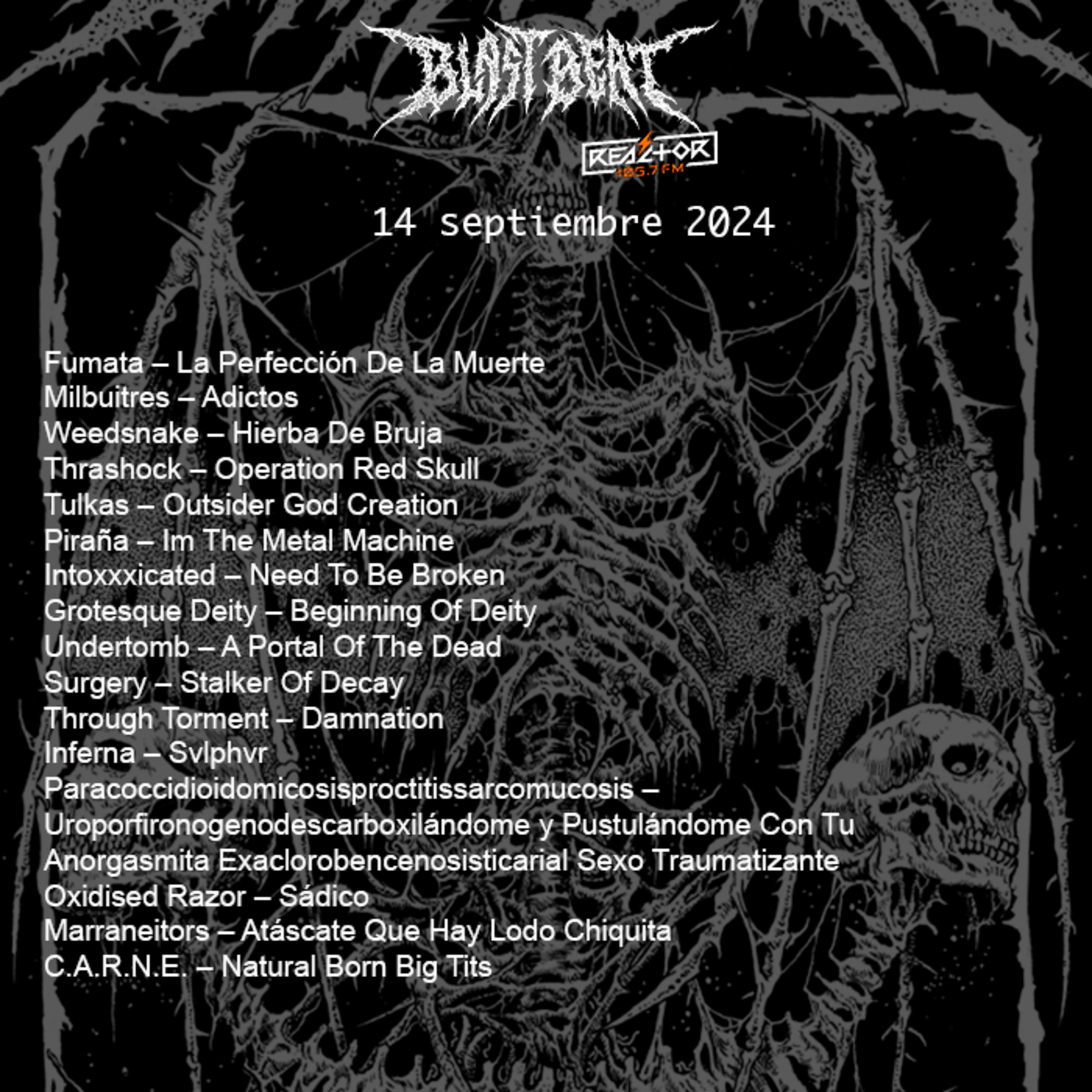 Portada de Blast Beat 105
