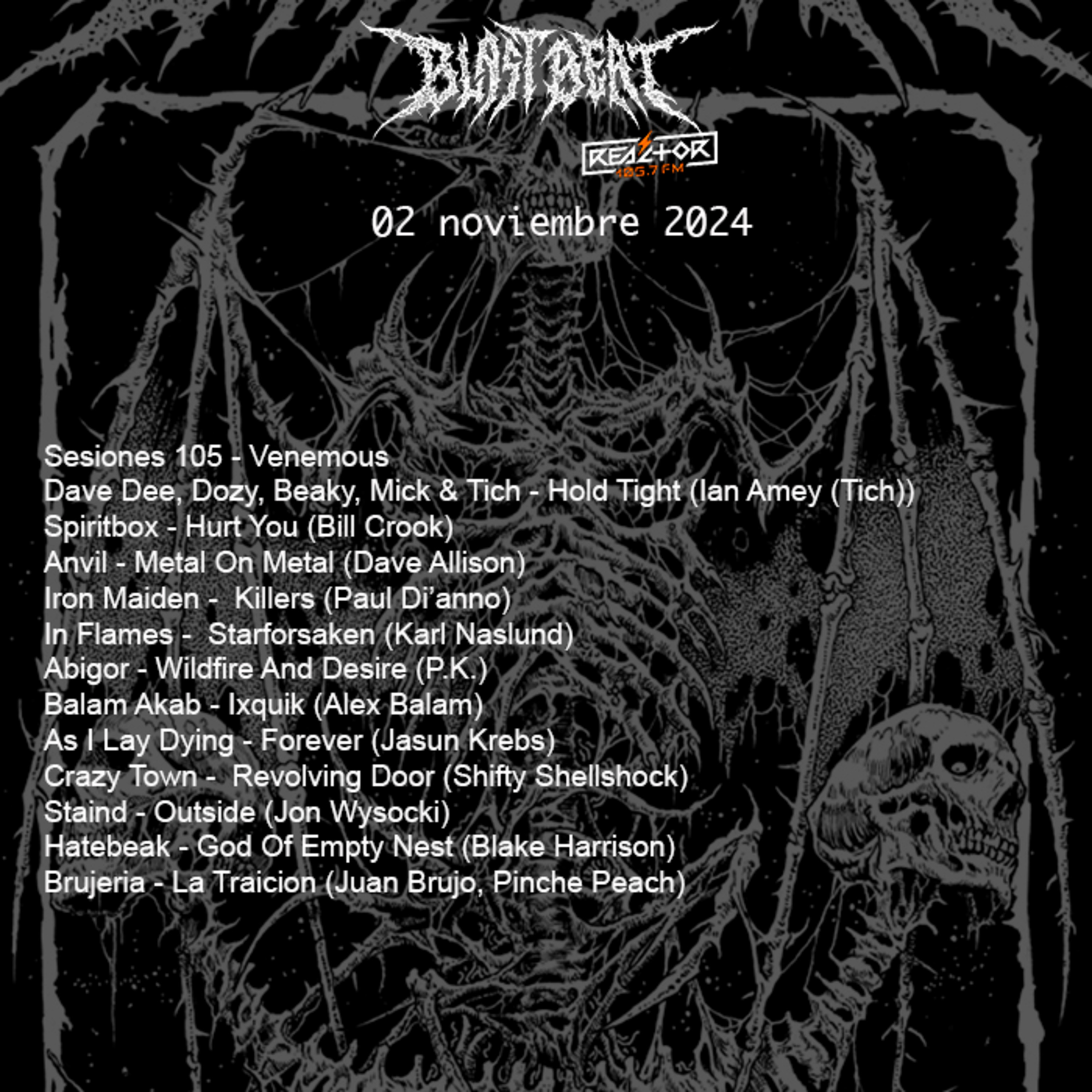 Portada de Blast Beat 105