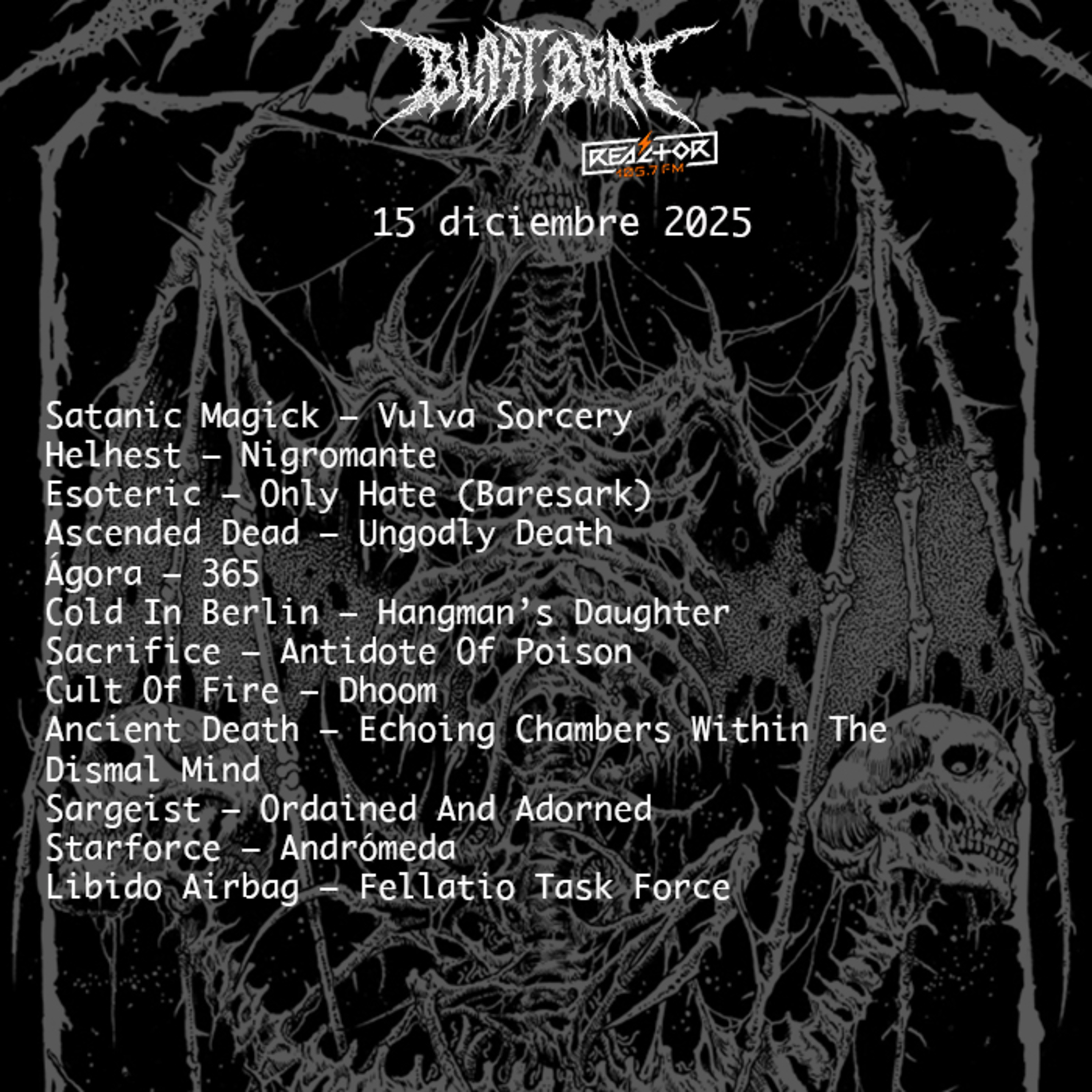 Portada de Blast Beat 105