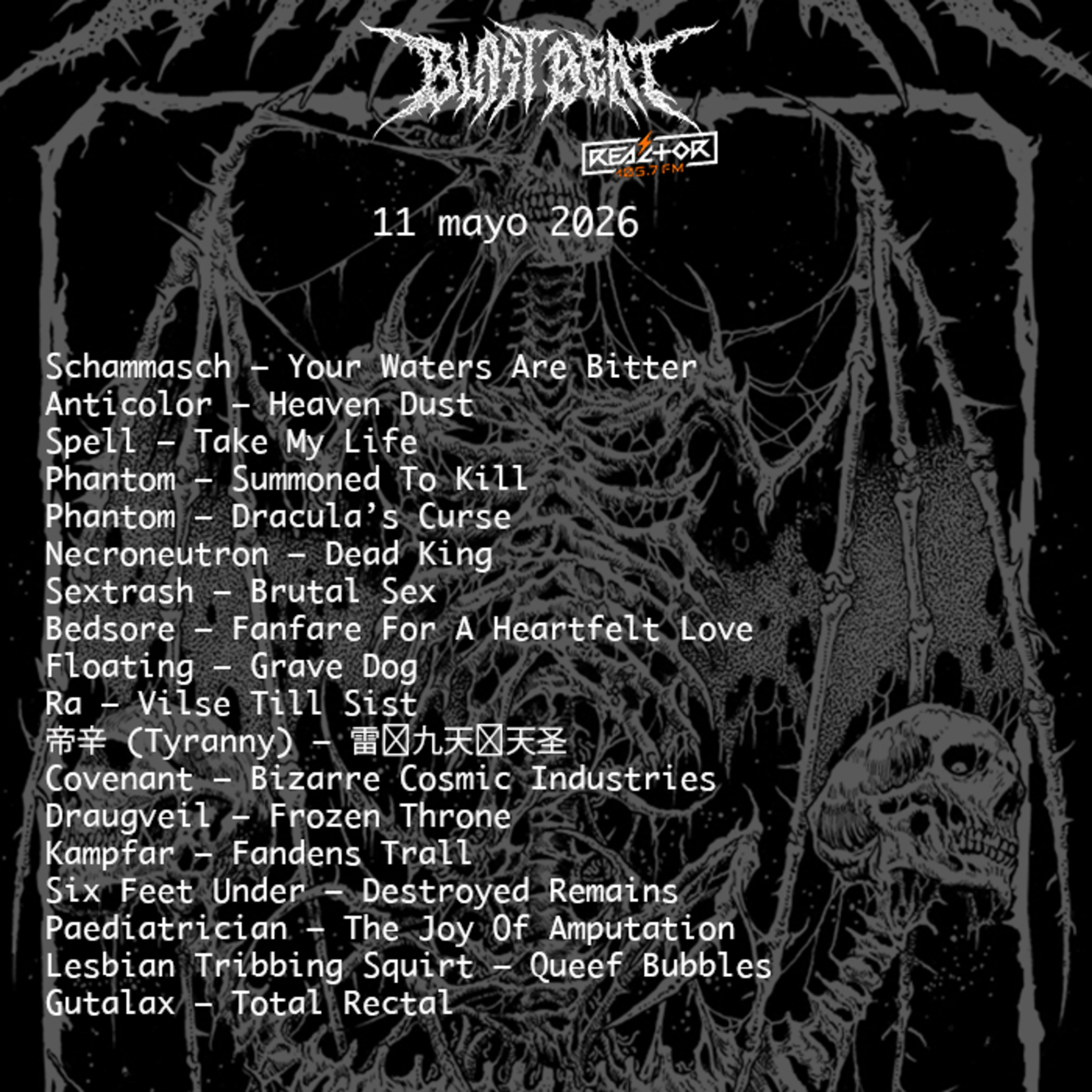 Portada de Blast Beat 105