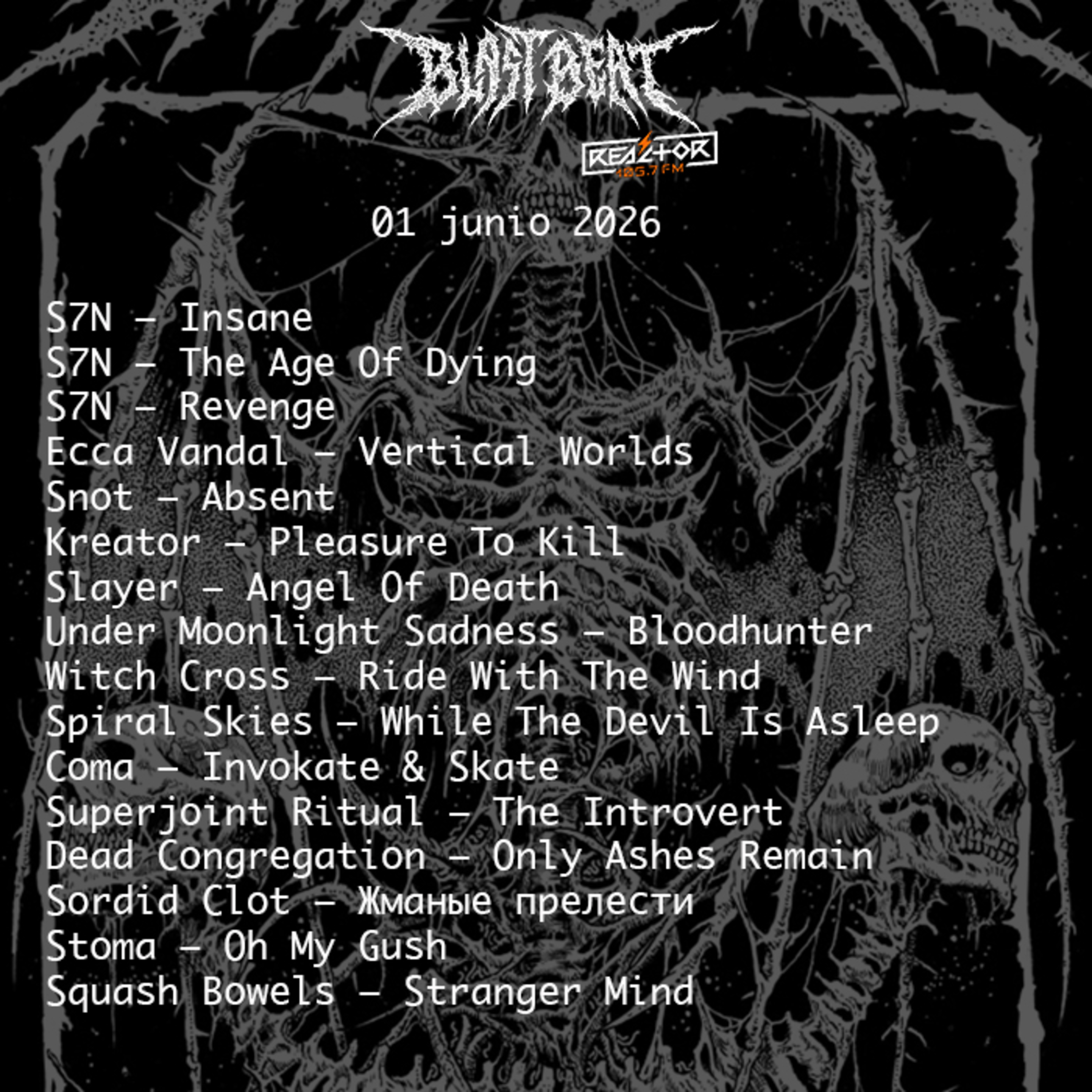 351 Blast Beat 105 - 01 junio 2026 episode artwork