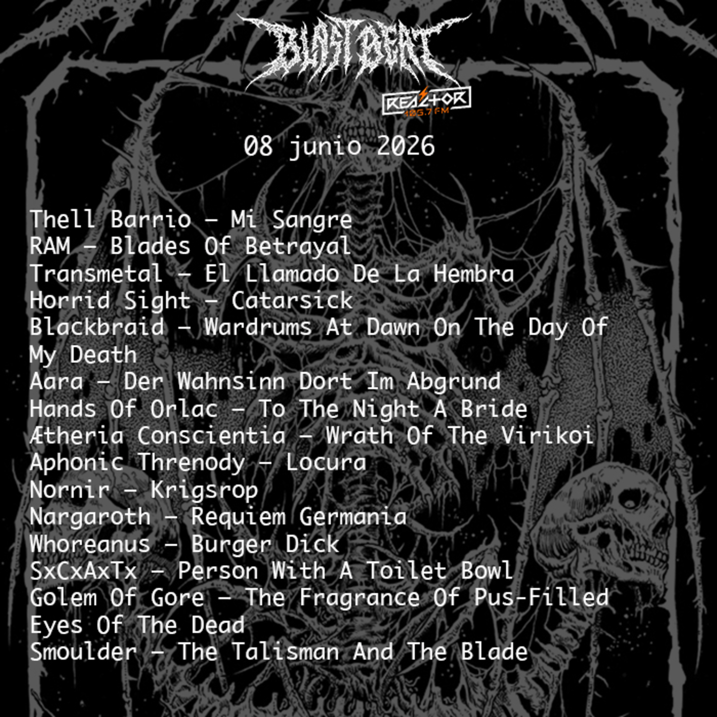 Portada de Blast Beat 105