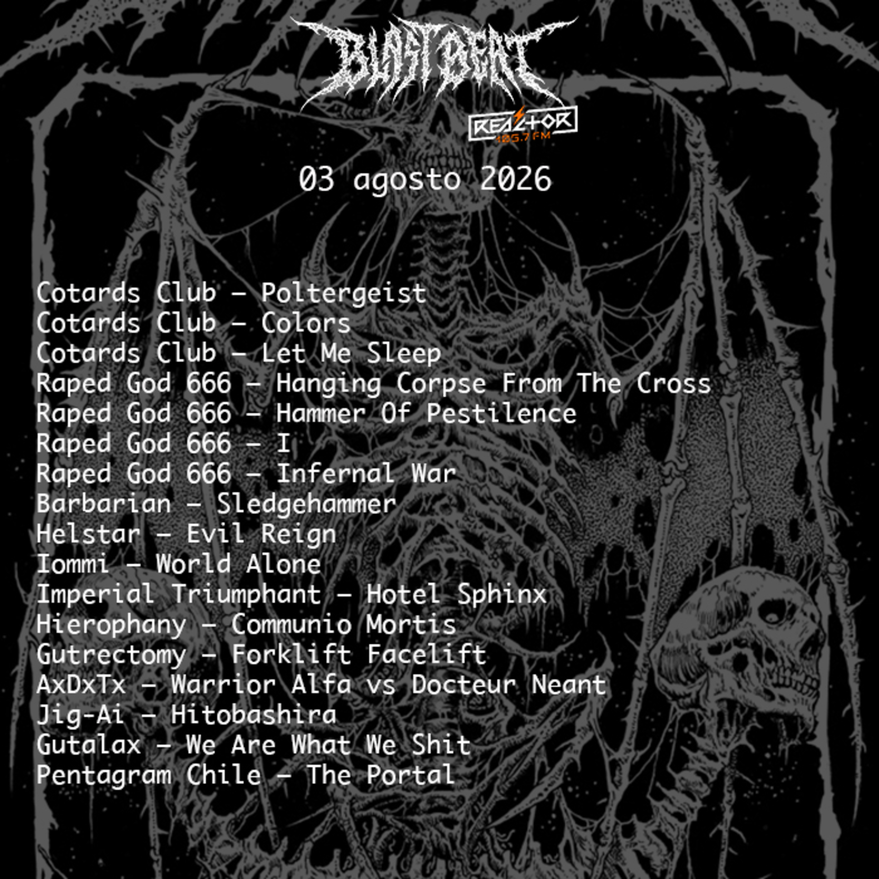 Portada de Blast Beat 105