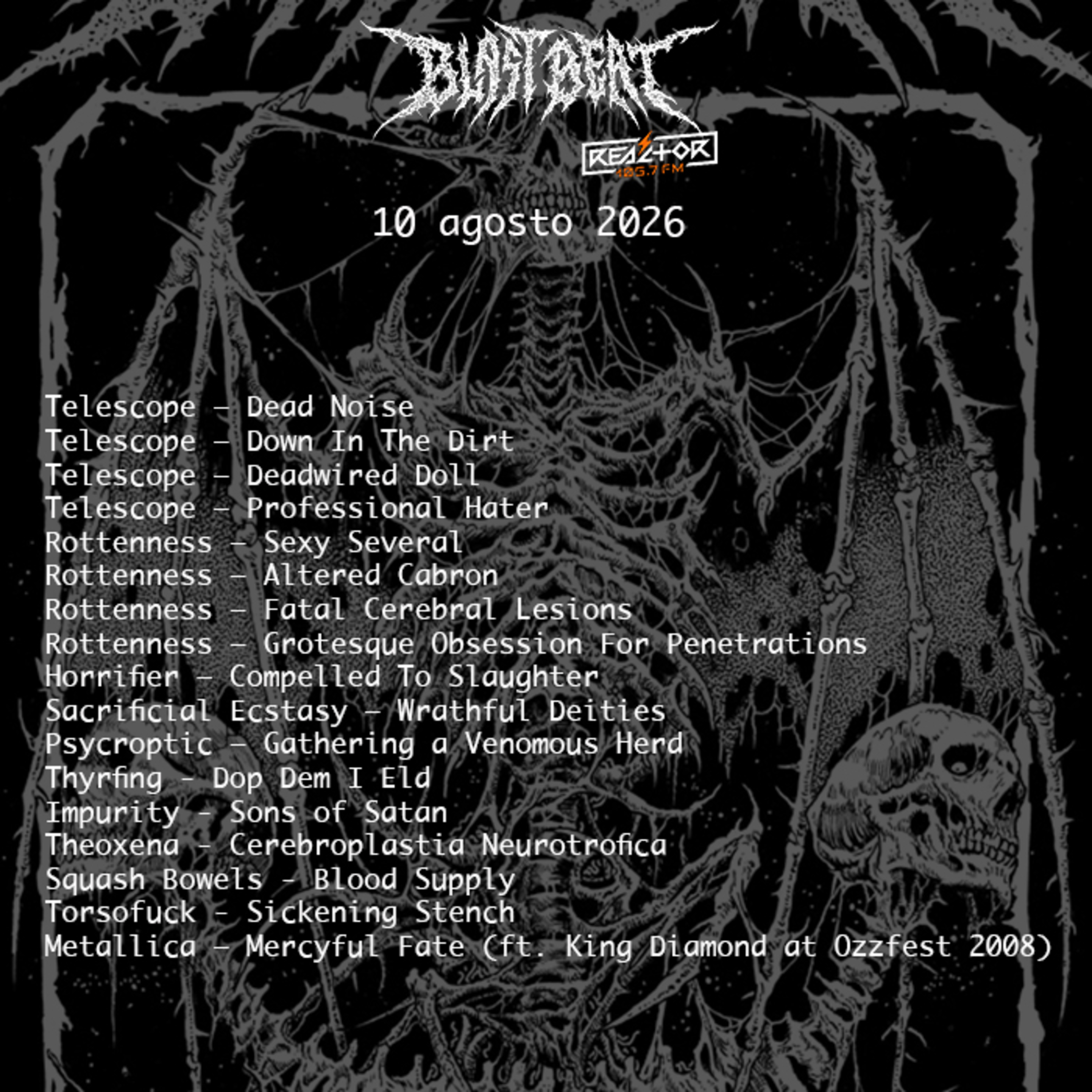 Portada de Blast Beat 105