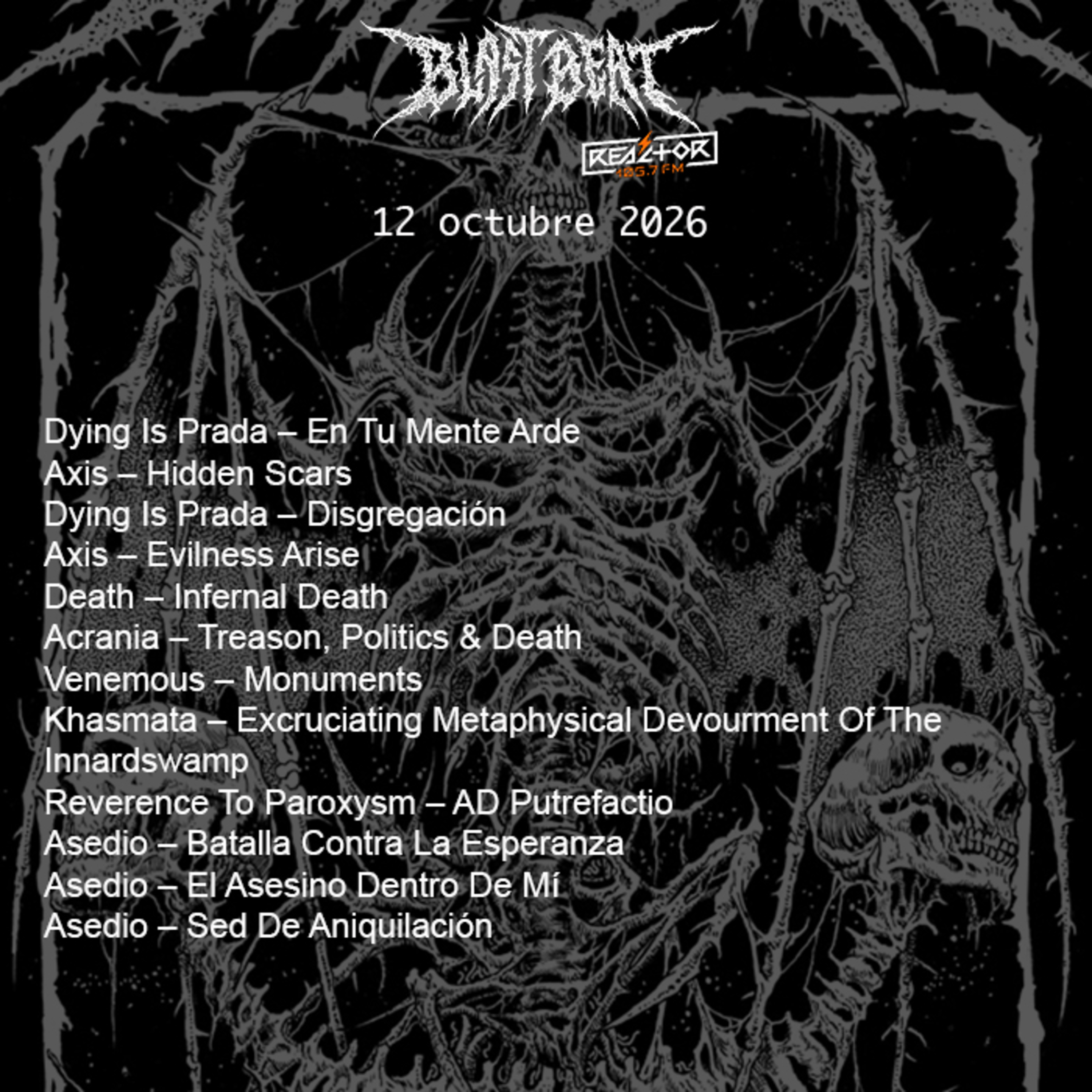 Portada de Blast Beat 105