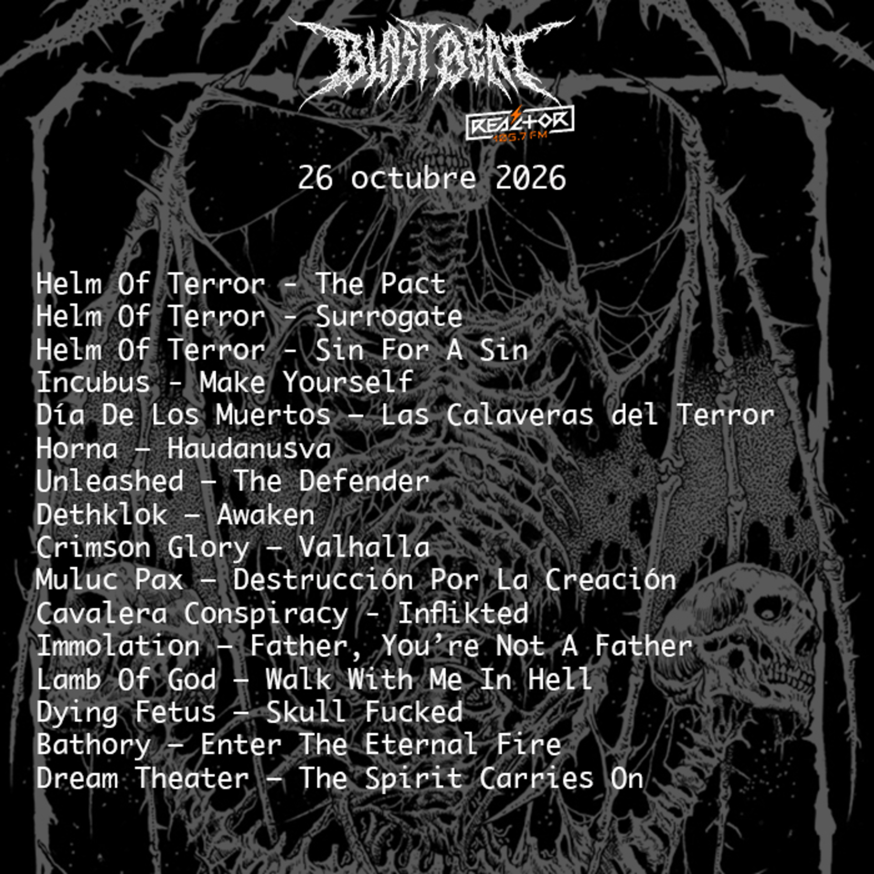 Portada de Blast Beat 105
