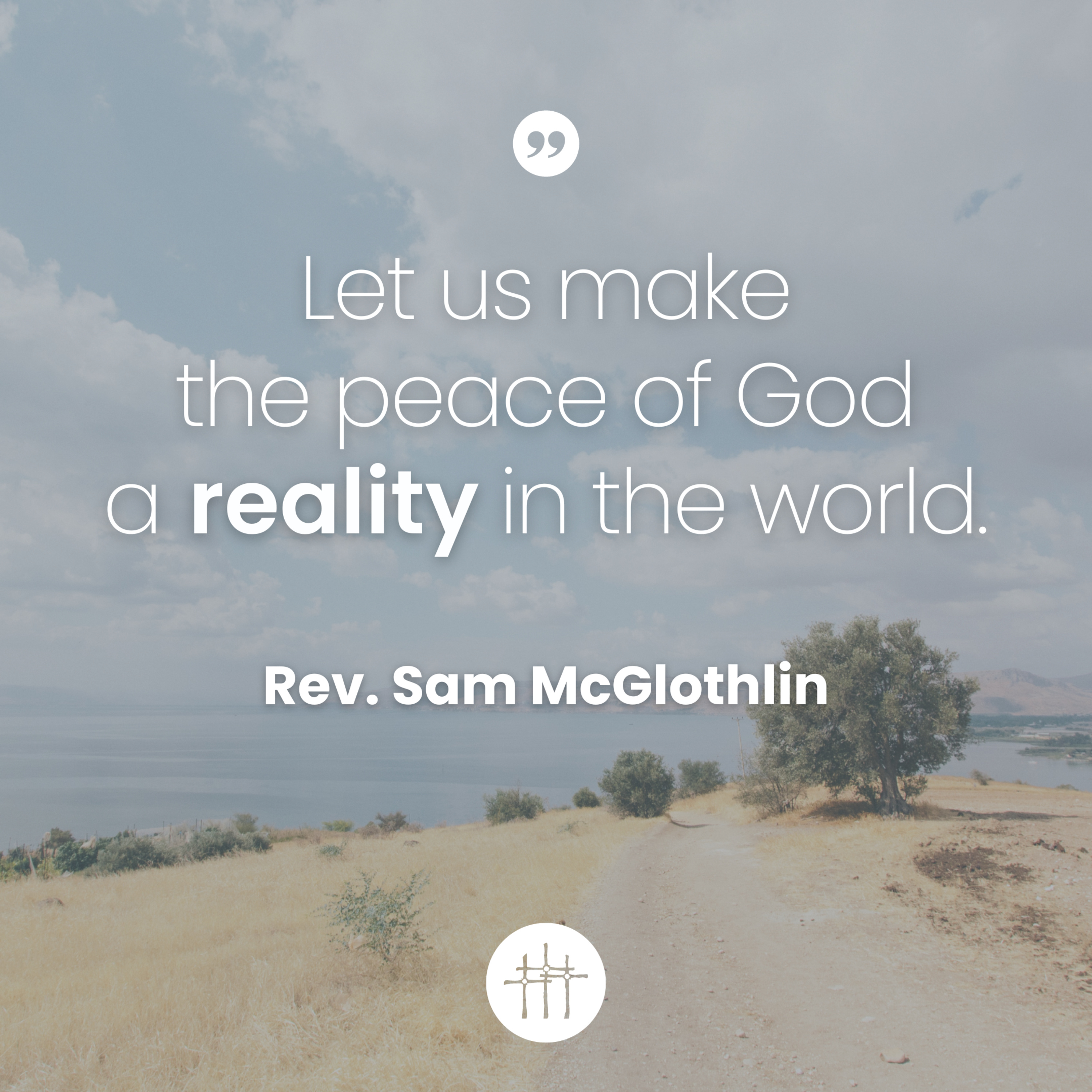 Beatitudes - "Blessed are the Peacemakers" by Rev. Sam McGlothlin