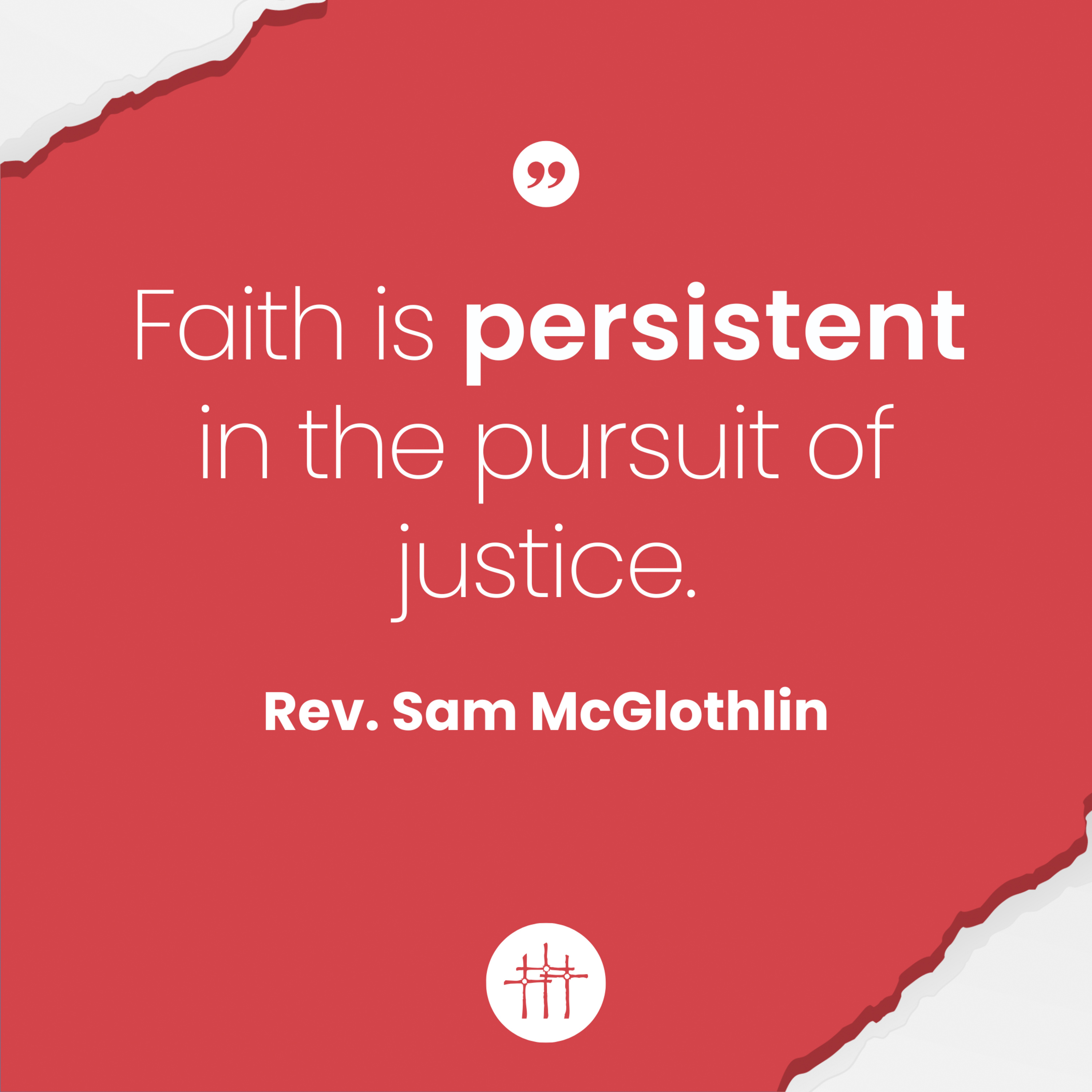 Parables - "The Parable of the Persistent Widow" by Rev. Sam McGlothlin
