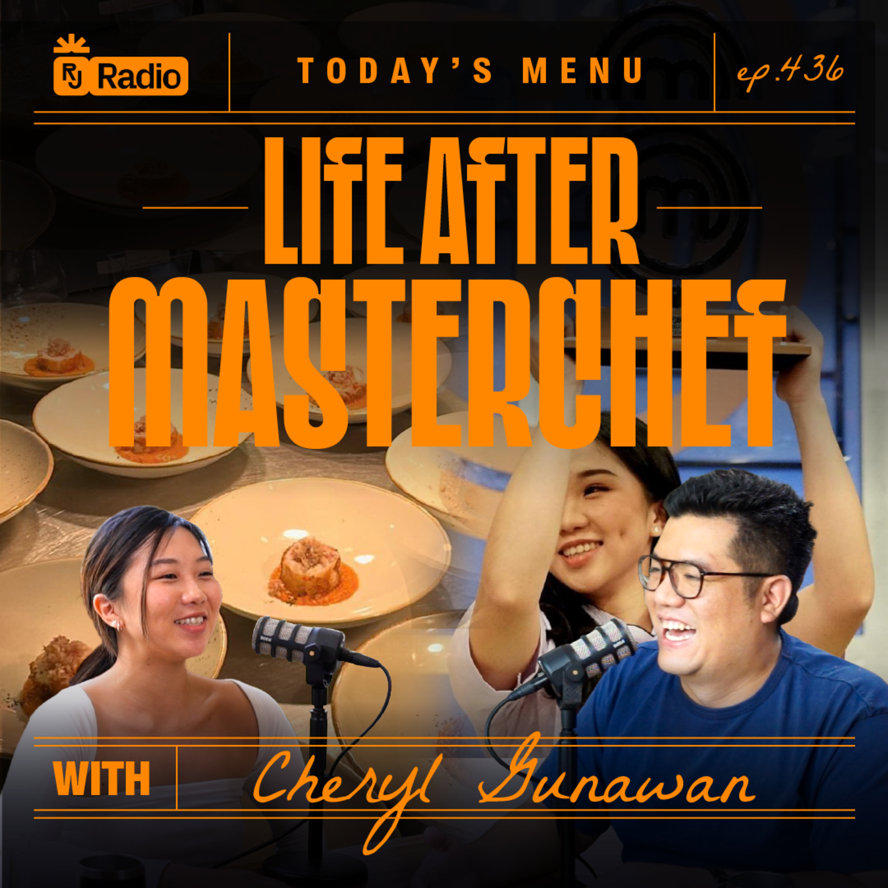 #436 LIFE AFTER MASTERCHEF, MENCARI JATIDIRI SEORANG CHEF WITH CHERYL GUNAWAN | RAY JANSON RADIO episode artwork