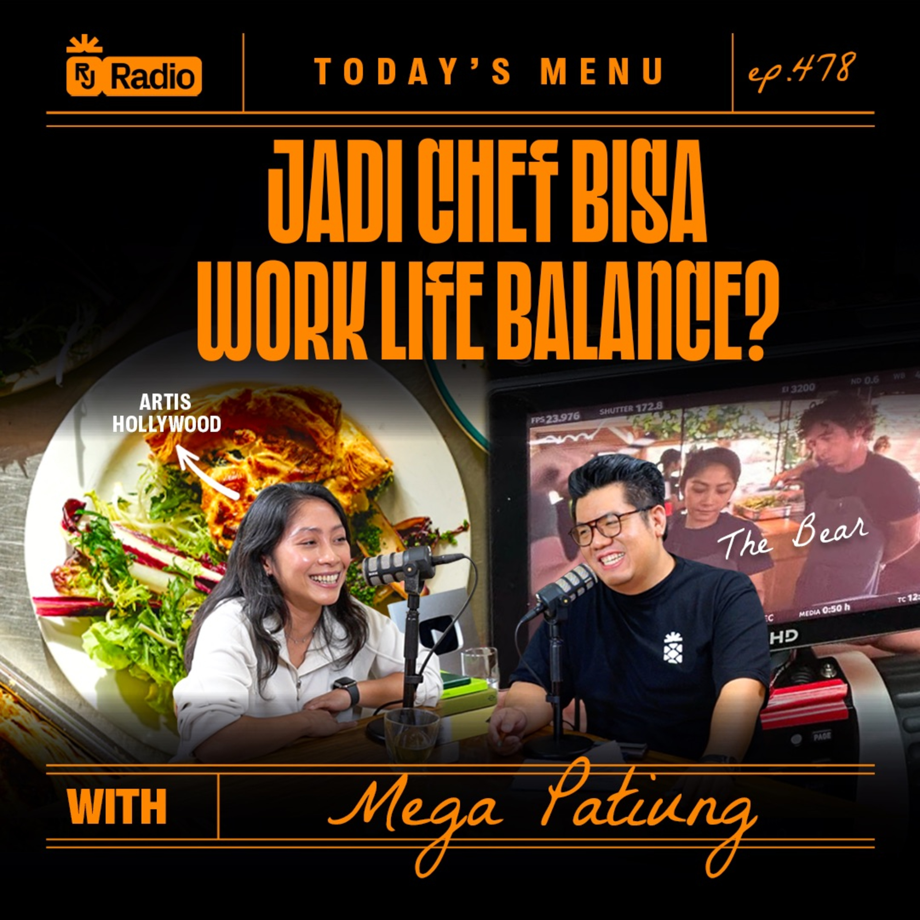 #478 JADI CHEF BISA WORK LIFE BALANCE? WITH MEGA PATIUNG | RAY JANSON RADIO episode artwork