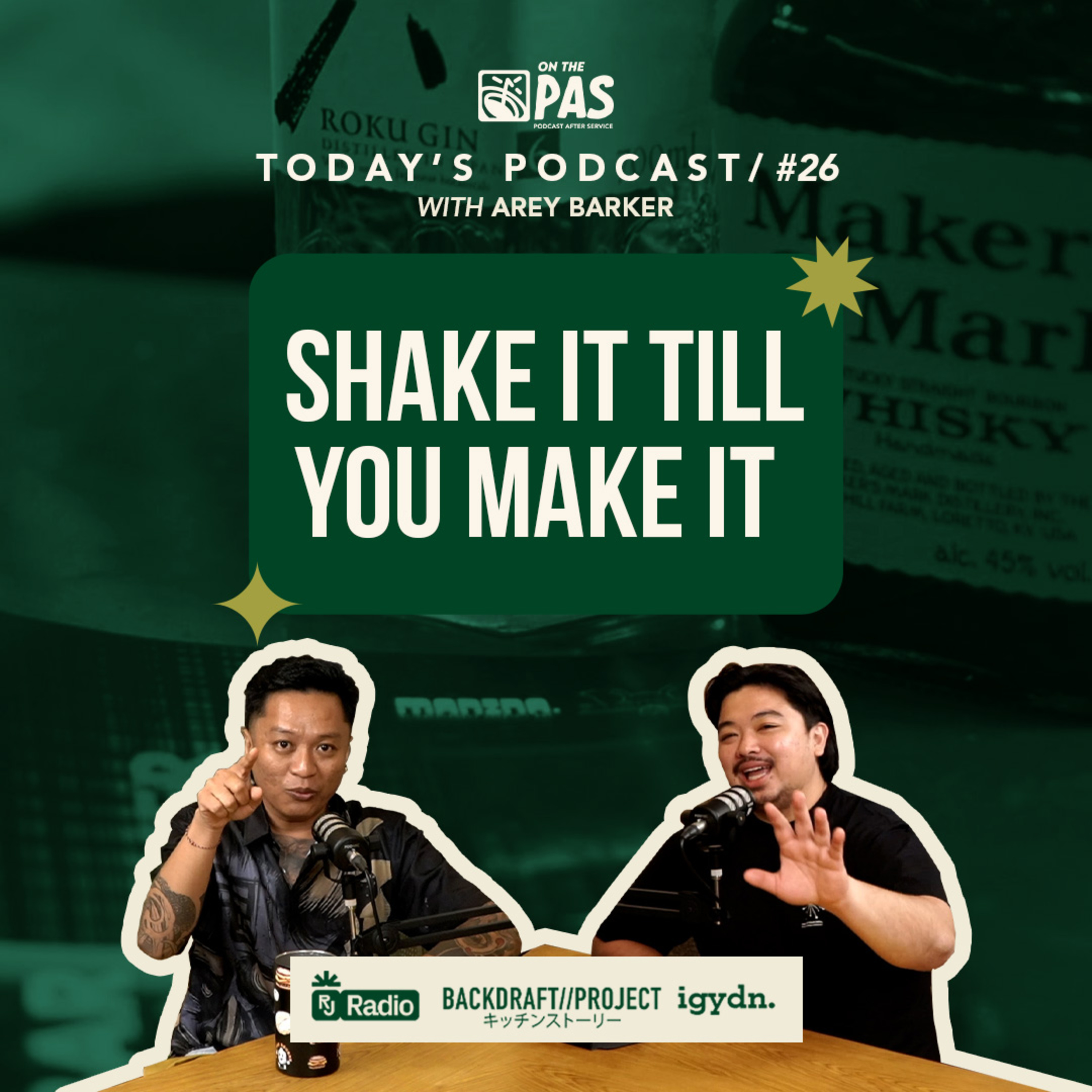 OTP #26 SHAKE IT TILL YOU MAKE IT WITH AREY BARKER | RAY JANSON RADIO episode artwork