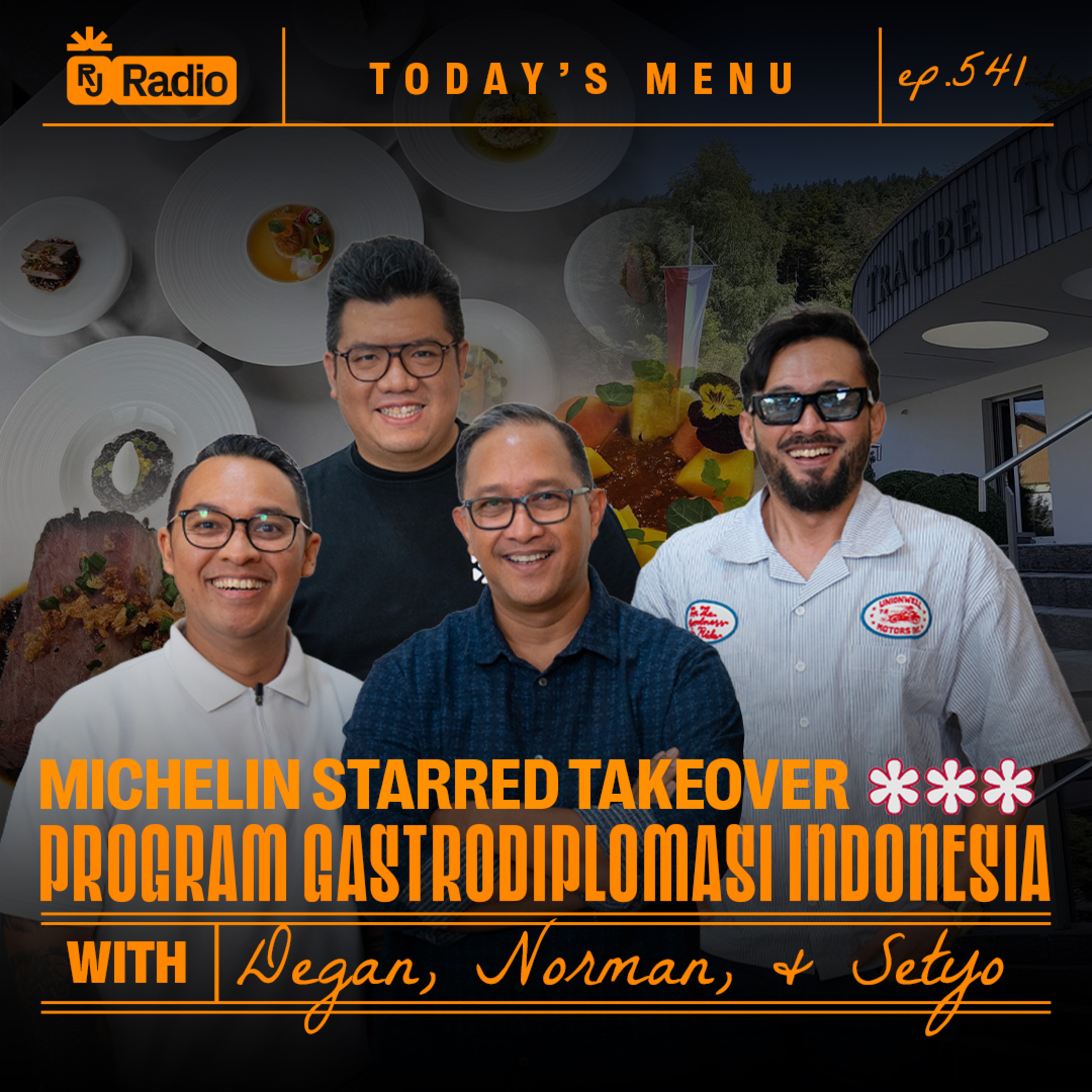 #541 "SEMUA SUKA RENDANG, TAPI GAK ADA YANG TAHU!" WITH DEGAN, NORMAN, & SETYO | RAY JANSON RADIO