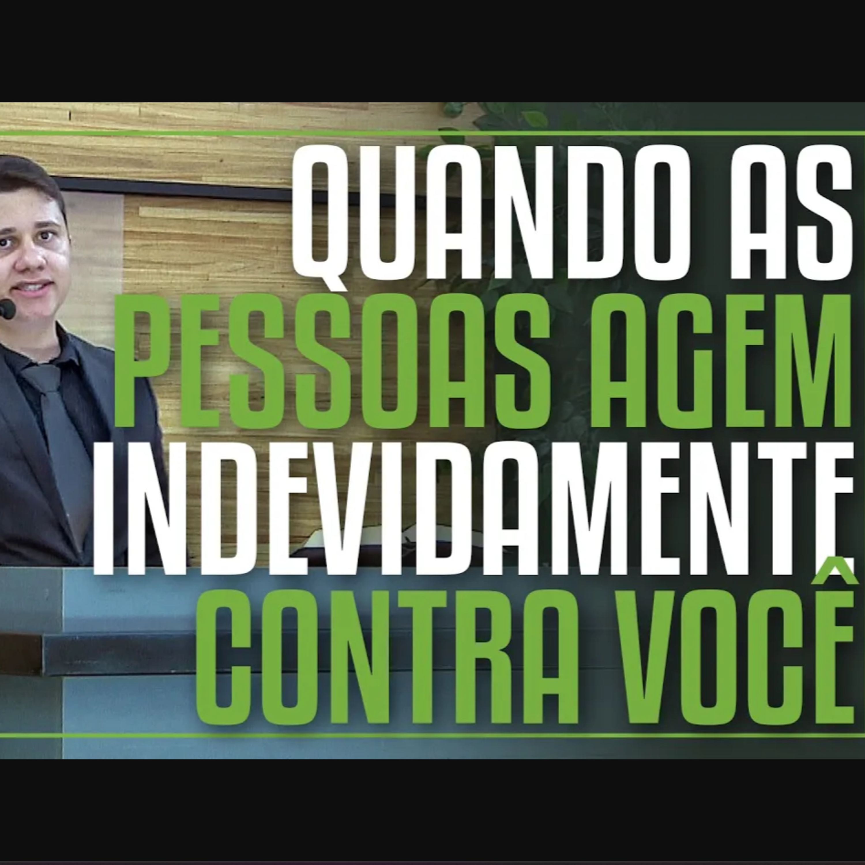 2 Samuel 16.5-14: "Quando as pessoas agem indevidamente contra você" - Pr. Pedro Matos episode artwork