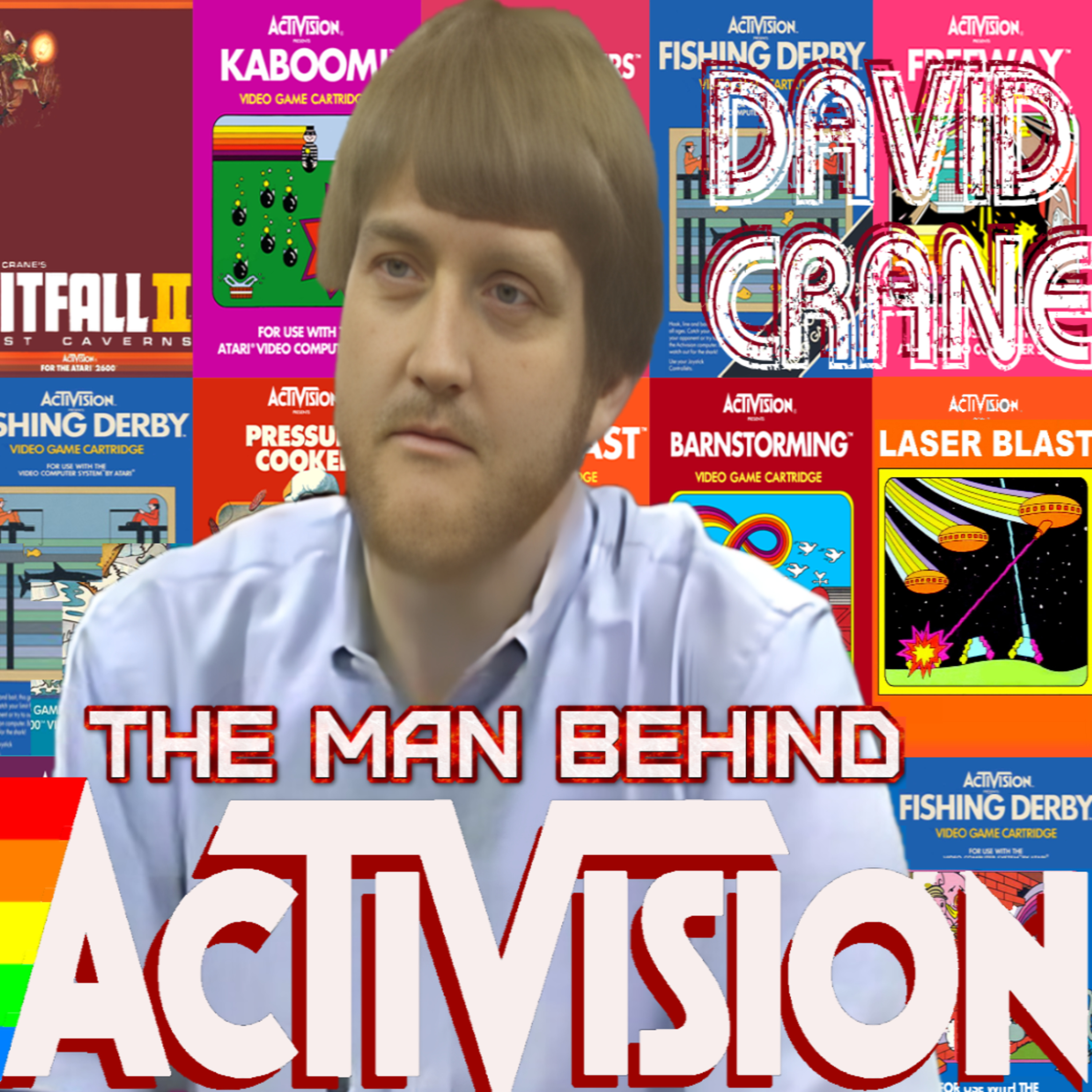 It's a salute to David Crane and the birth of Activision this week on Atari Unlimited! episode artwork