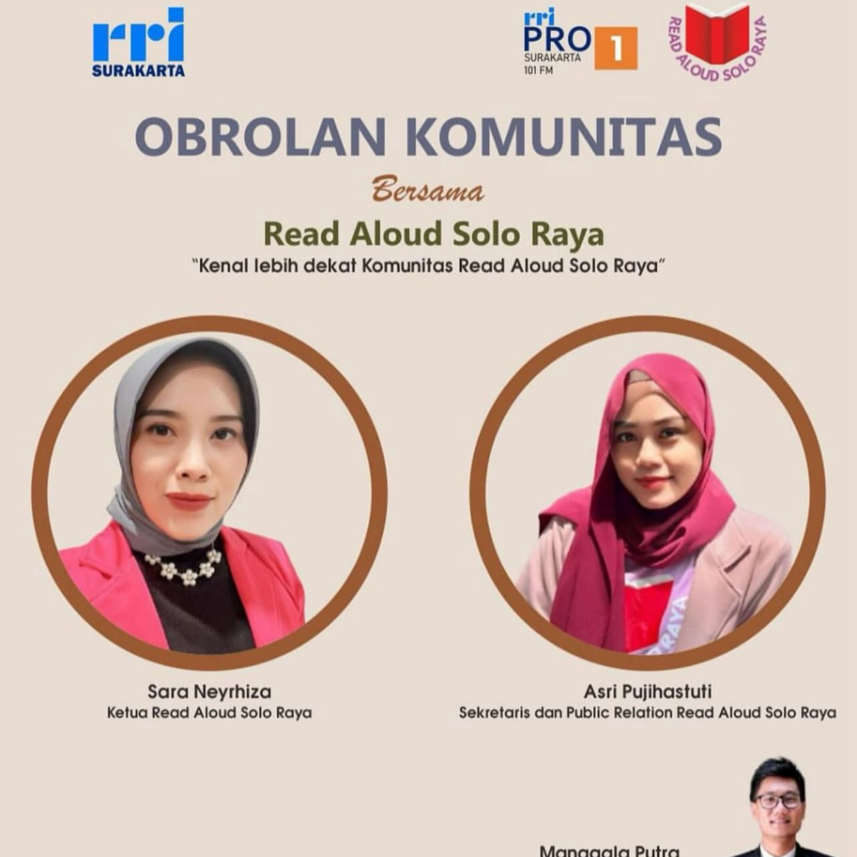 Talkshow Komunitas Read Aloud Solo Raya di RRi Pro 1 Solo episode artwork