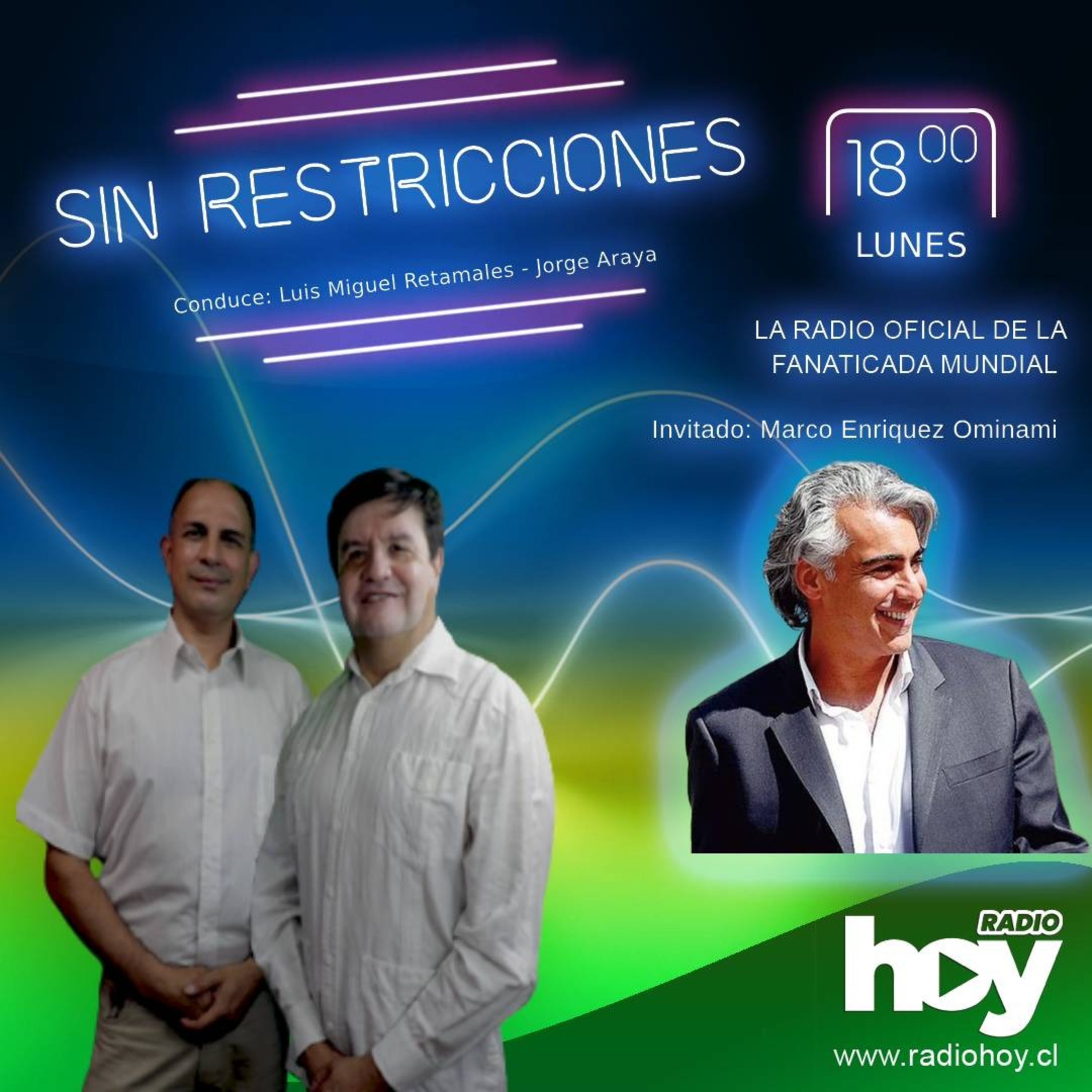 Invitado: Marco Enríquez-Ominami | Sin Restricciones 30-10-23 episode artwork